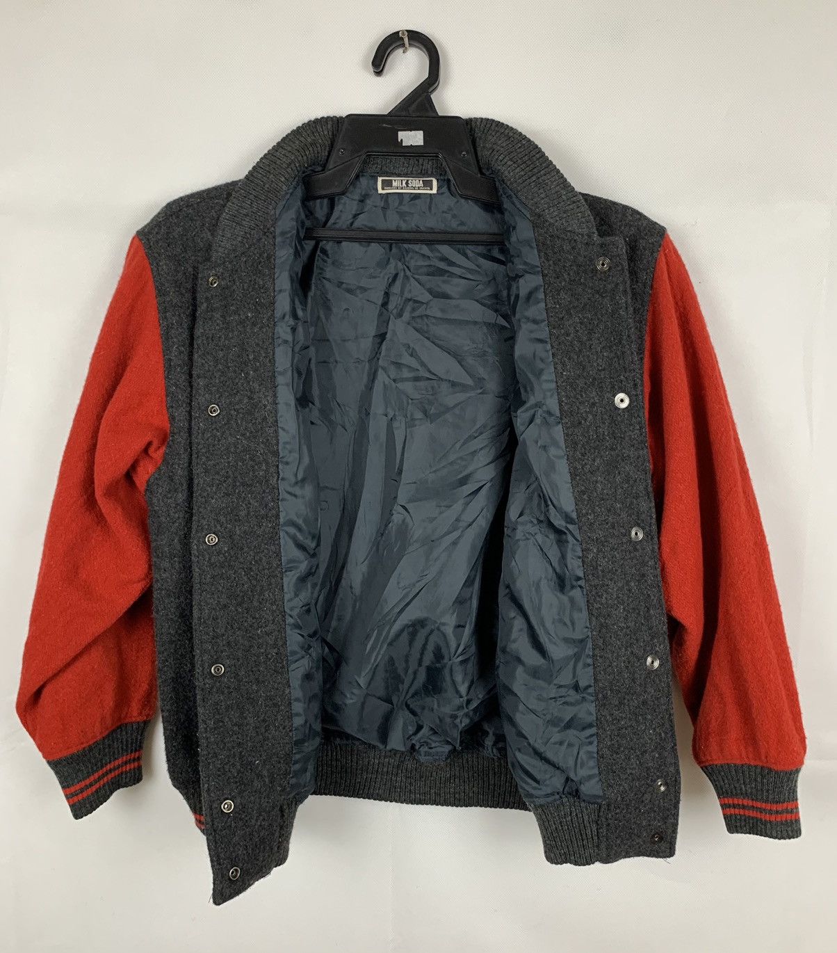 Japanese Brand Milk Soda by Sanzoku No Yakata Varsity Jacket Size US M / EU 48-50 / 2 - 10 Thumbnail