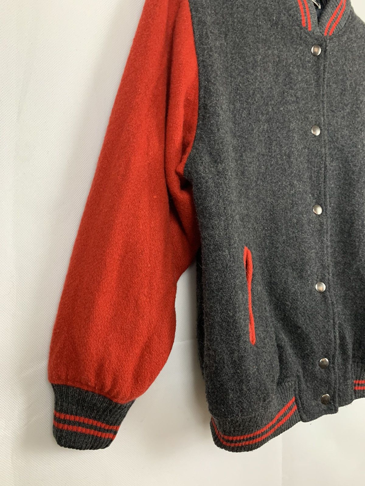 Japanese Brand Milk Soda by Sanzoku No Yakata Varsity Jacket Size US M / EU 48-50 / 2 - 8 Thumbnail