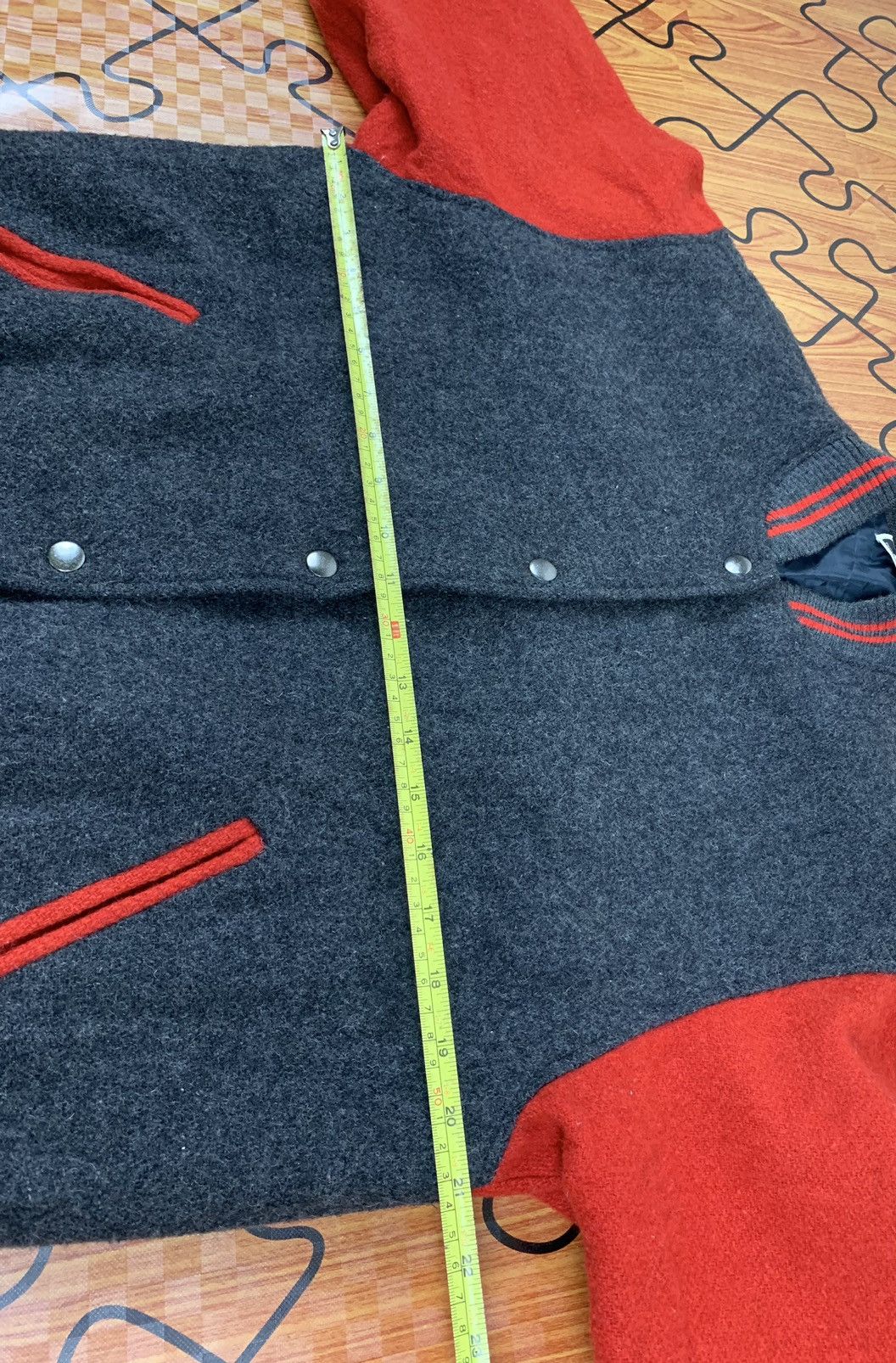 Japanese Brand Milk Soda by Sanzoku No Yakata Varsity Jacket Size US M / EU 48-50 / 2 - 15 Thumbnail