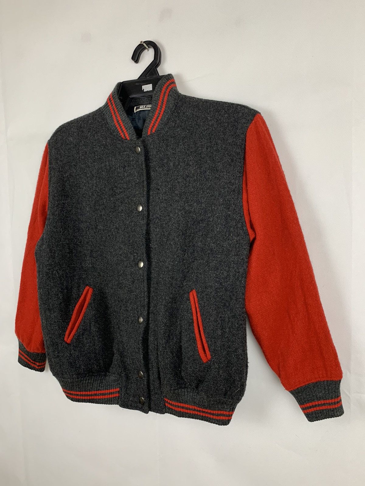 Japanese Brand Milk Soda by Sanzoku No Yakata Varsity Jacket Size US M / EU 48-50 / 2 - 3 Thumbnail