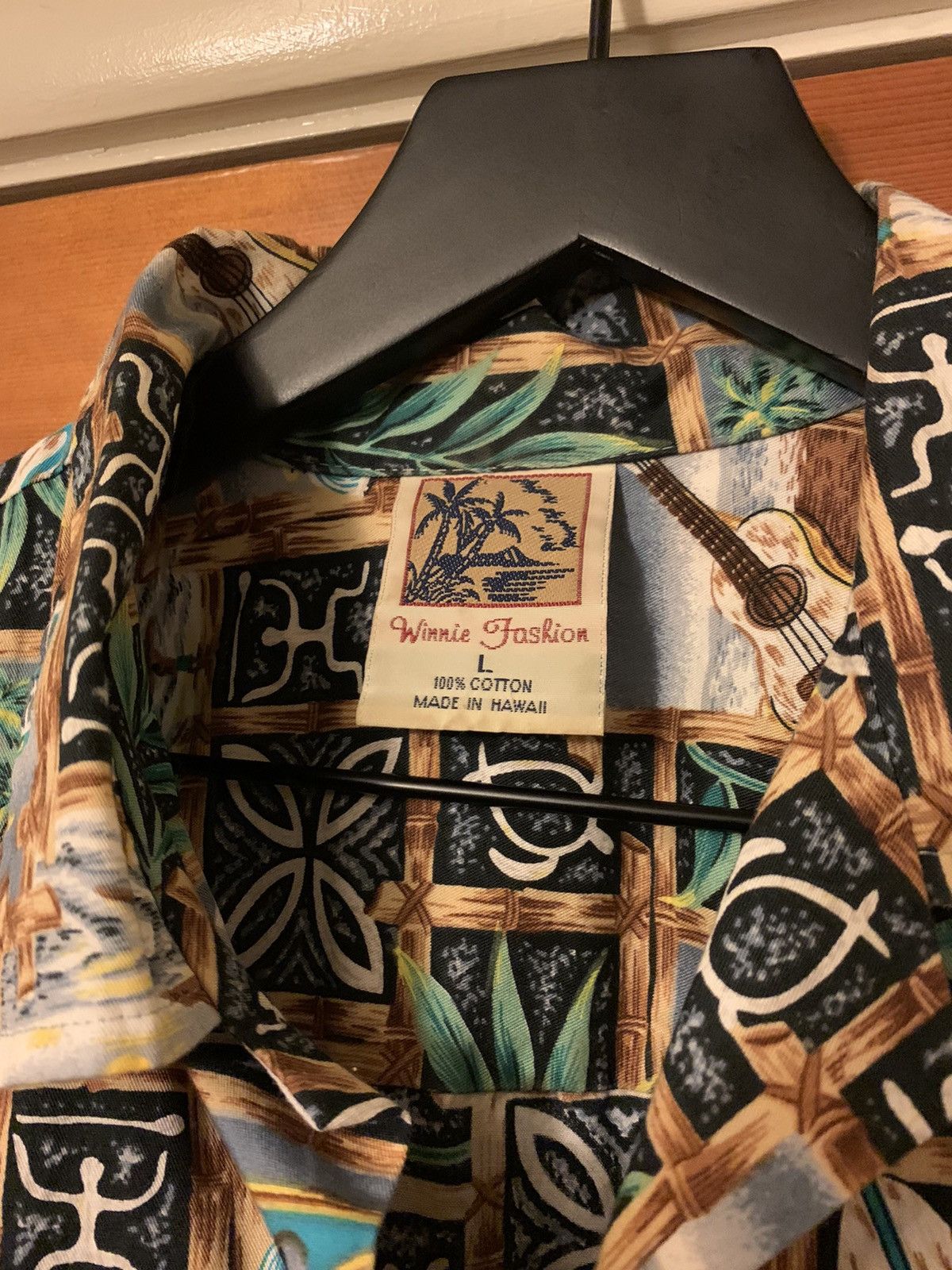 Vintage *RARE* Vintage Hawaiian Made Winnie Fashion Paradise Shirt Size US L / EU 52-54 / 3 - 5 Thumbnail