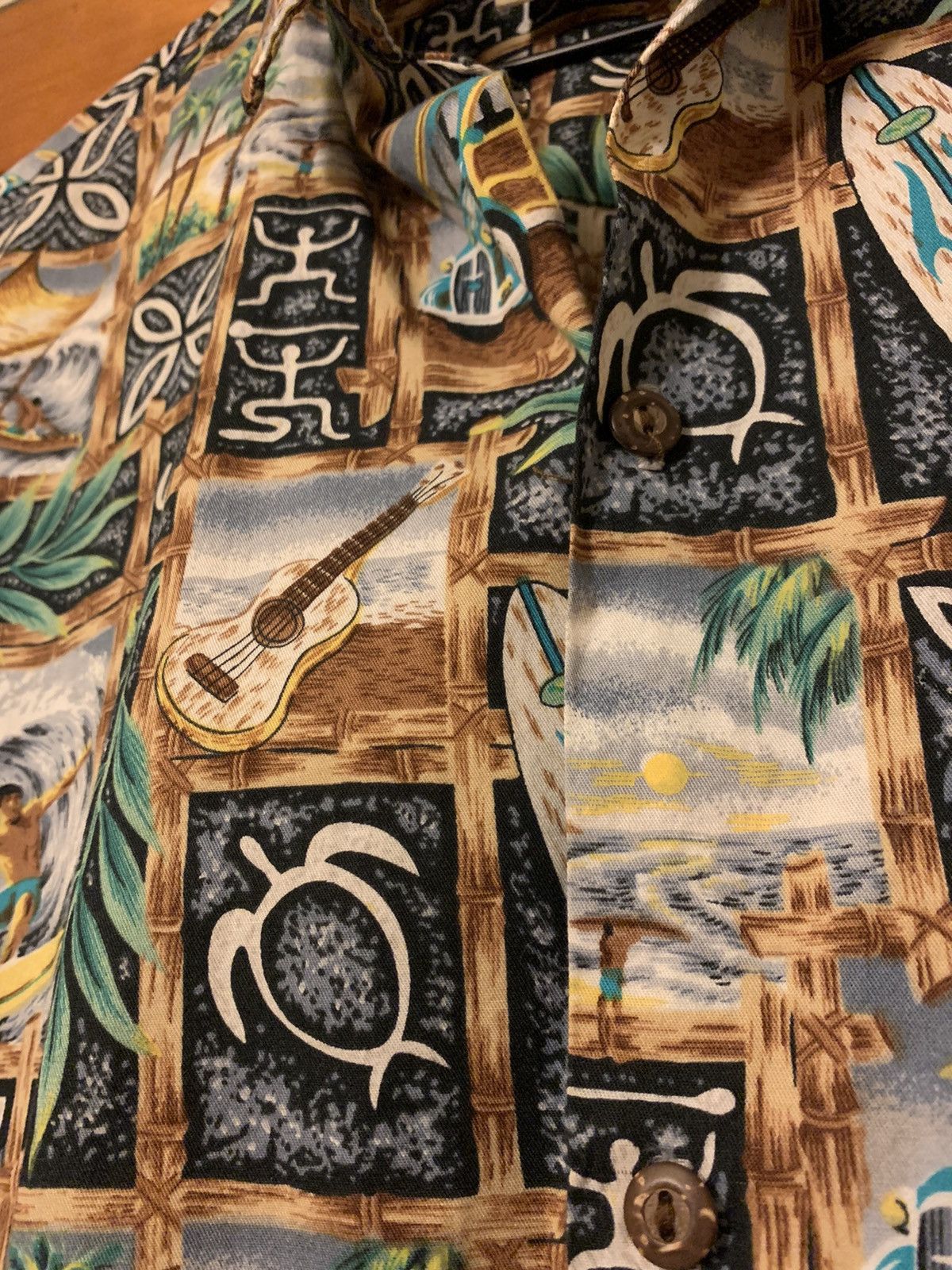 Vintage *RARE* Vintage Hawaiian Made Winnie Fashion Paradise Shirt Size US L / EU 52-54 / 3 - 4 Thumbnail