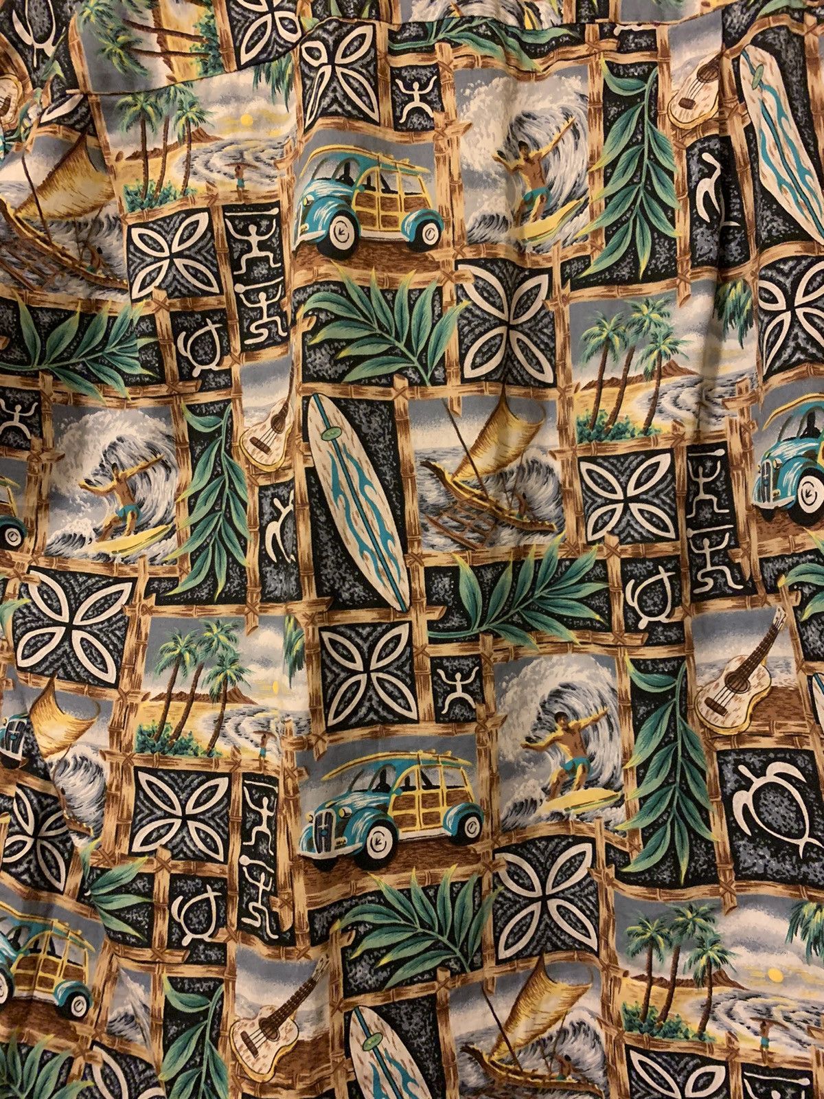 Vintage *RARE* Vintage Hawaiian Made Winnie Fashion Paradise Shirt Size US L / EU 52-54 / 3 - 6 Thumbnail