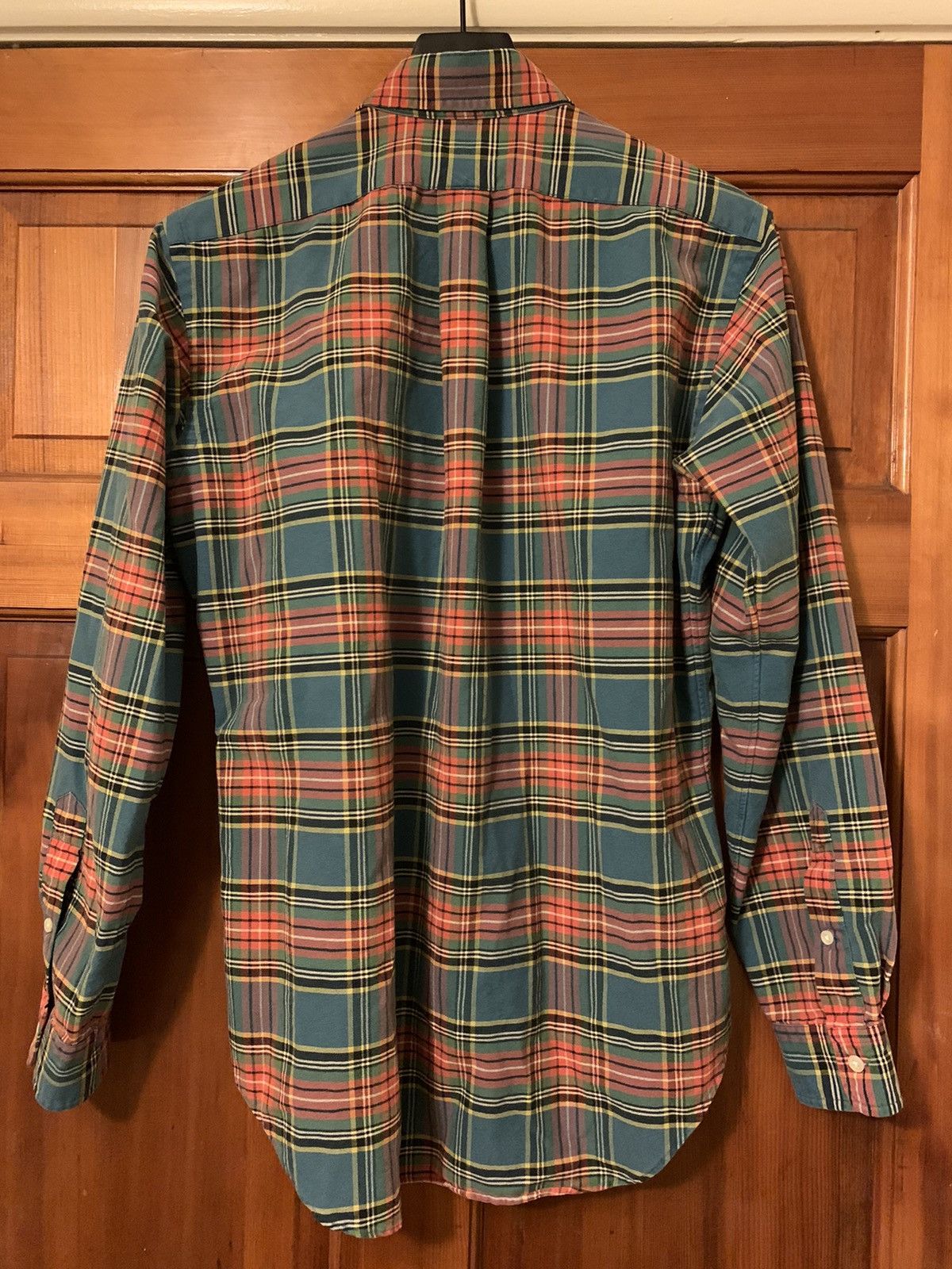 Polo Ralph Lauren × Ralph Lauren × Vintage *RARE* Vintage Ralph Lauren Heavyweight Plaid Button Shirt Size US S / EU 44-46 / 1 - 2 Thumbnail