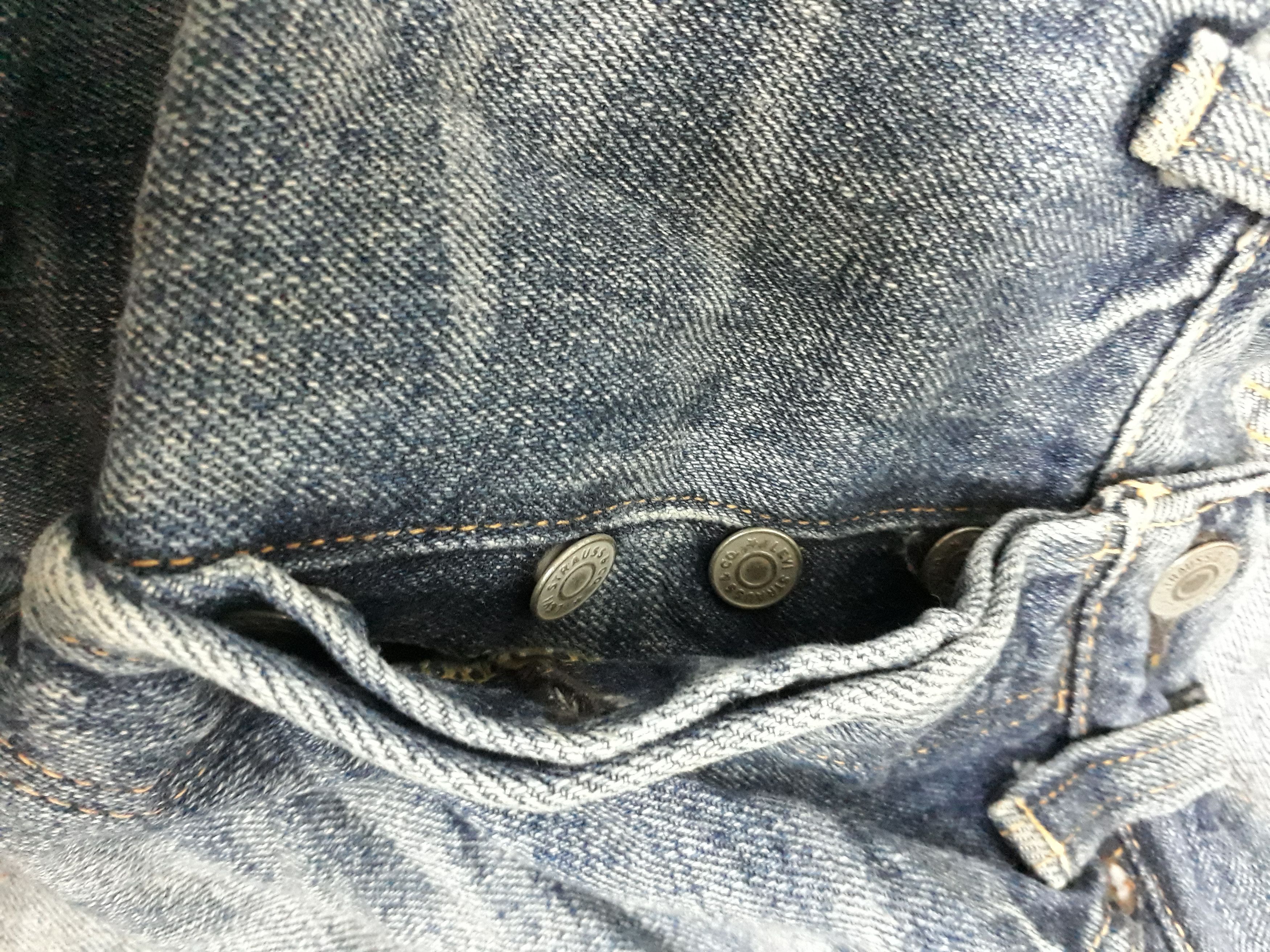 Levi's 💥LEVIS 501 BIG E SELVEDGE J22 Stonewash Denim Pants Size US 30 / EU 46 - 3 Thumbnail