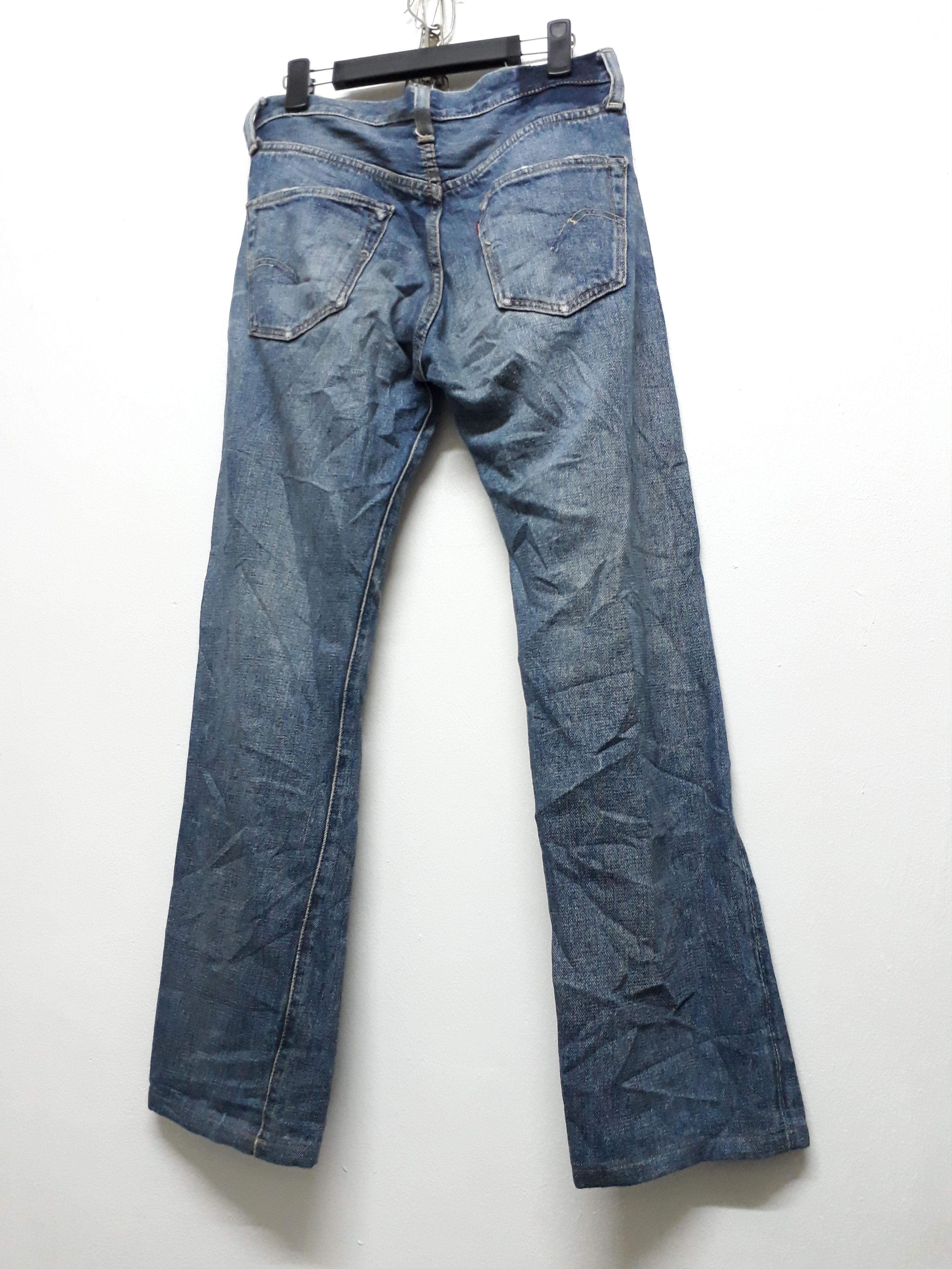 Levi's 💥LEVIS 501 BIG E SELVEDGE J22 Stonewash Denim Pants Size US 30 / EU 46 - 9 Thumbnail
