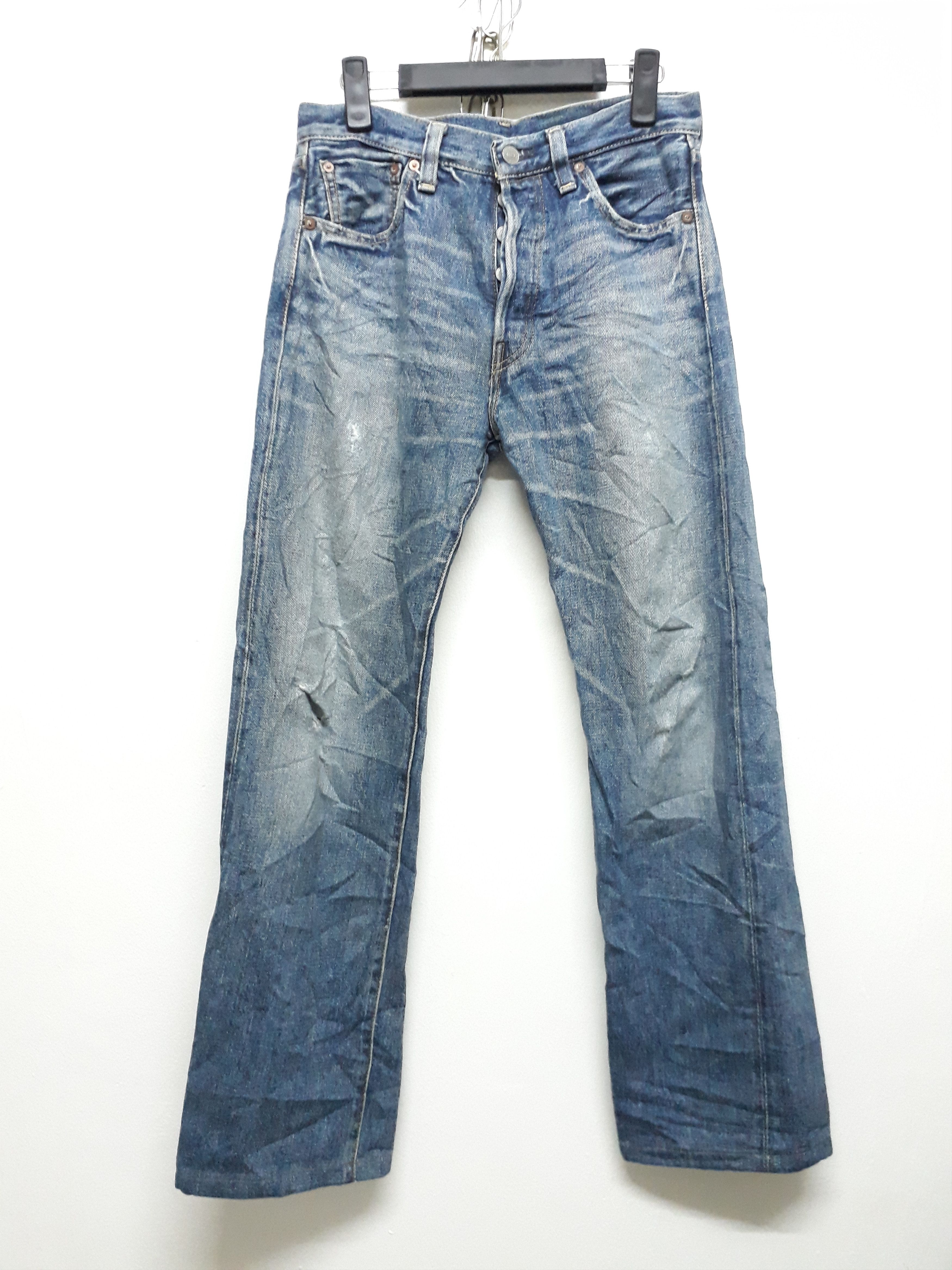 Levi's 💥LEVIS 501 BIG E SELVEDGE J22 Stonewash Denim Pants Size US 30 / EU 46 - 1 Thumbnail