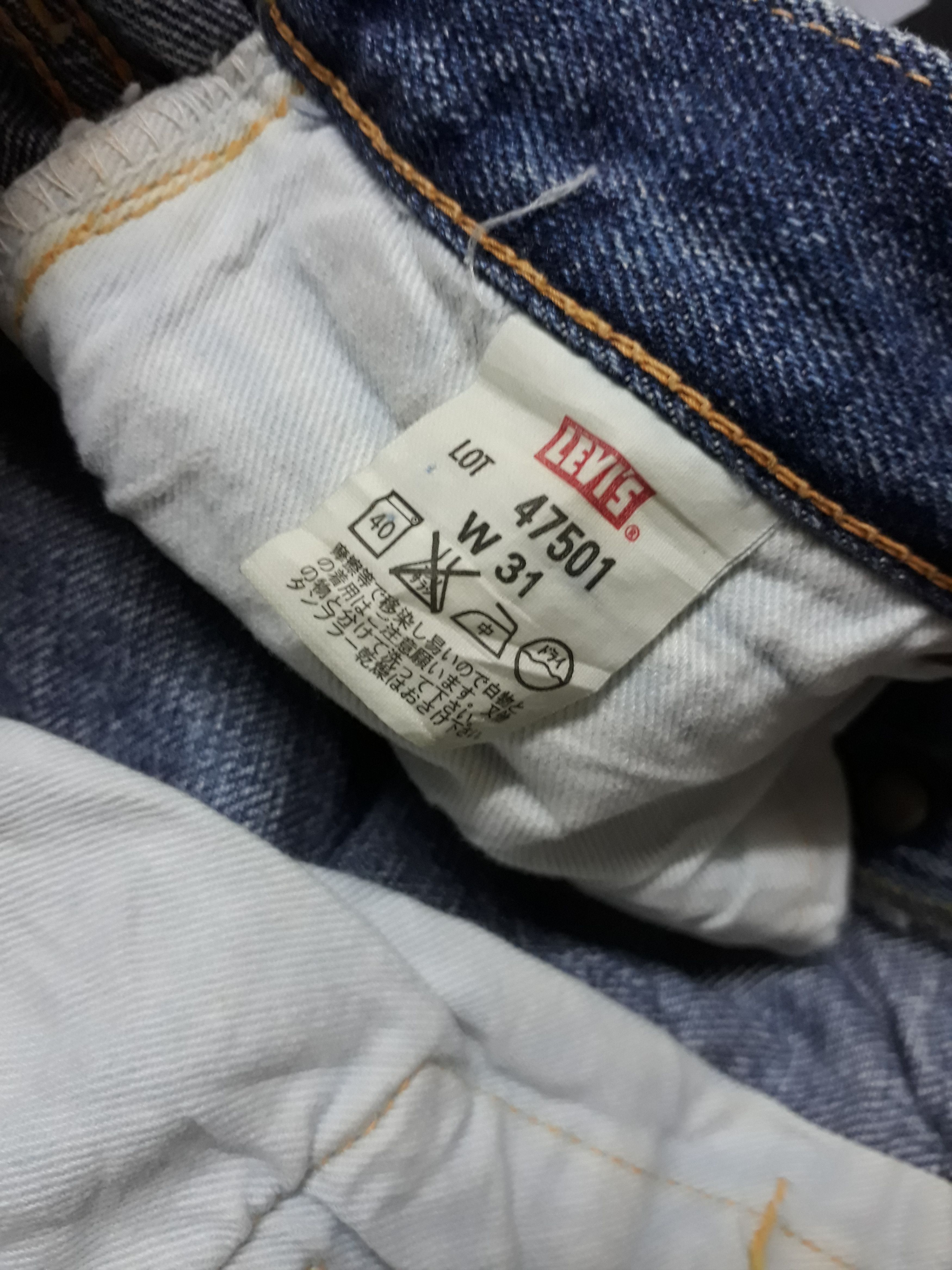 Levi's 💥LEVIS 501 BIG E SELVEDGE J22 Stonewash Denim Pants Size US 30 / EU 46 - 10 Thumbnail