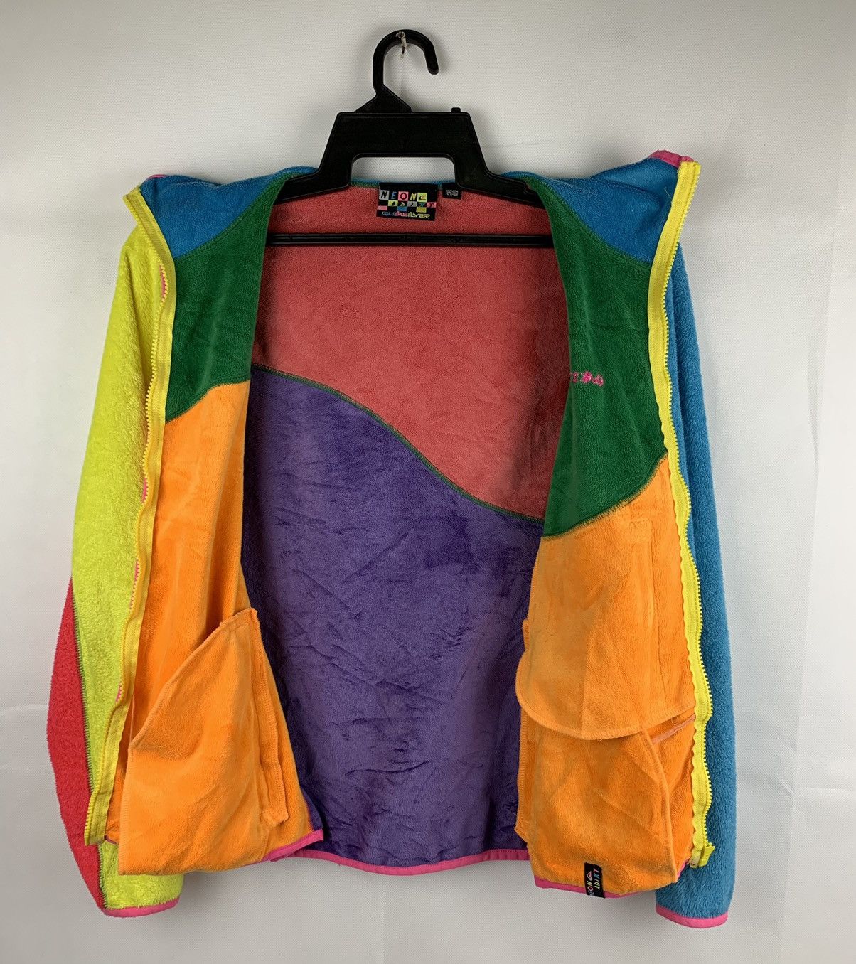 Quicksilver Multiple Colour Quicksilver Neon Adikt Fleece Hoodie Jacket Size US XS / EU 42 / 0 - 15 Thumbnail