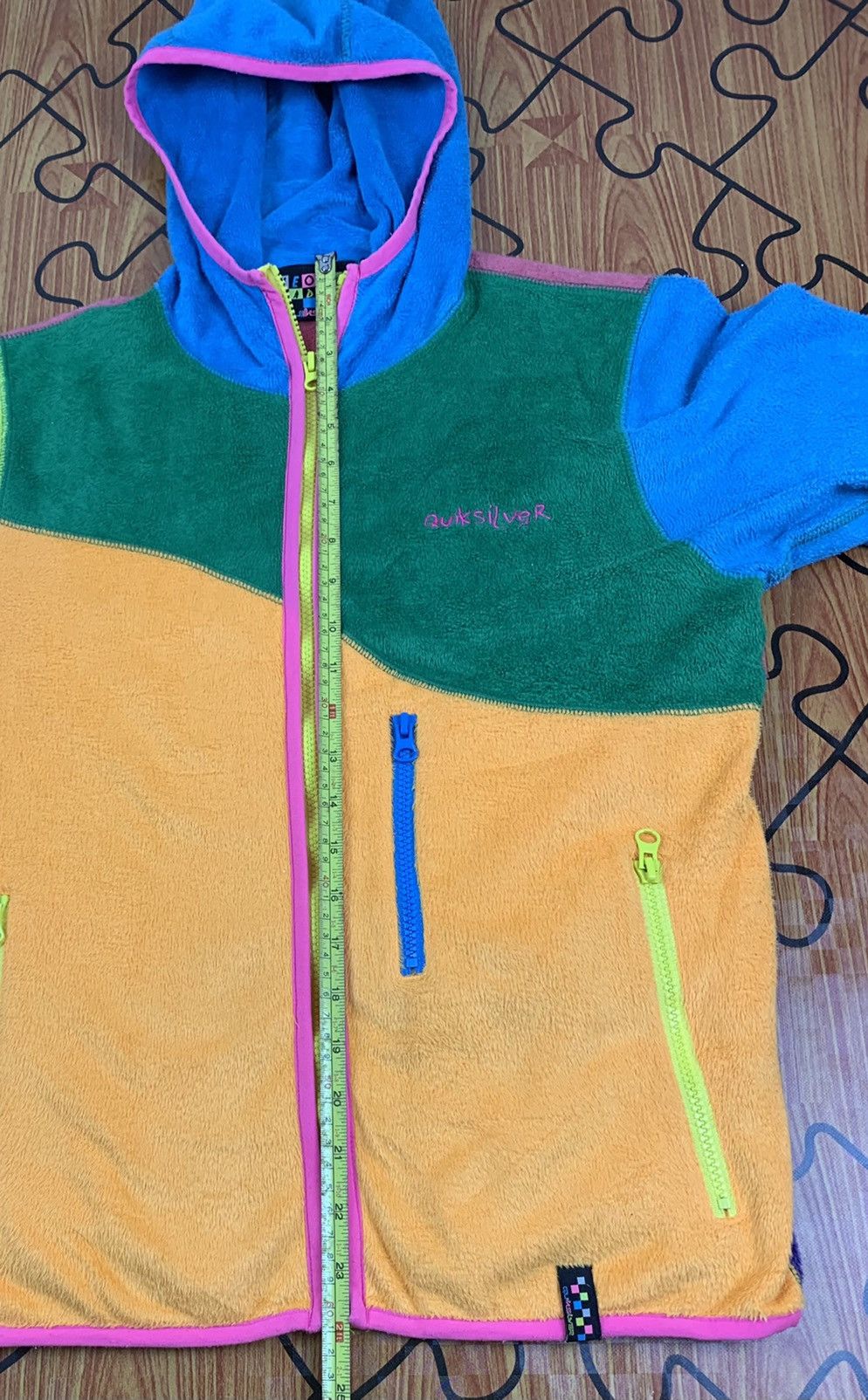 Quicksilver Multiple Colour Quicksilver Neon Adikt Fleece Hoodie Jacket Size US XS / EU 42 / 0 - 23 Thumbnail