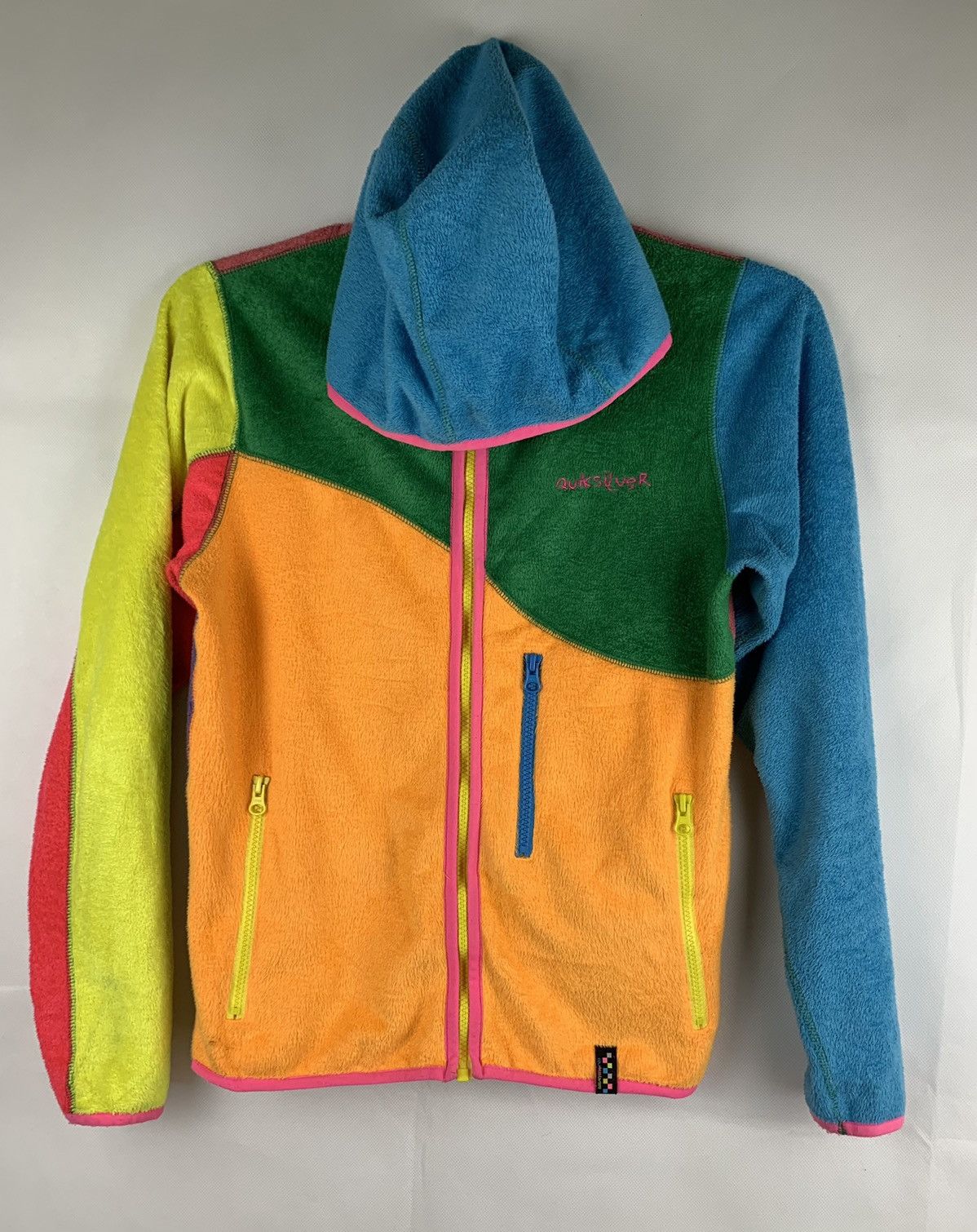 Quicksilver Multiple Colour Quicksilver Neon Adikt Fleece Hoodie Jacket Size US XS / EU 42 / 0 - 11 Thumbnail
