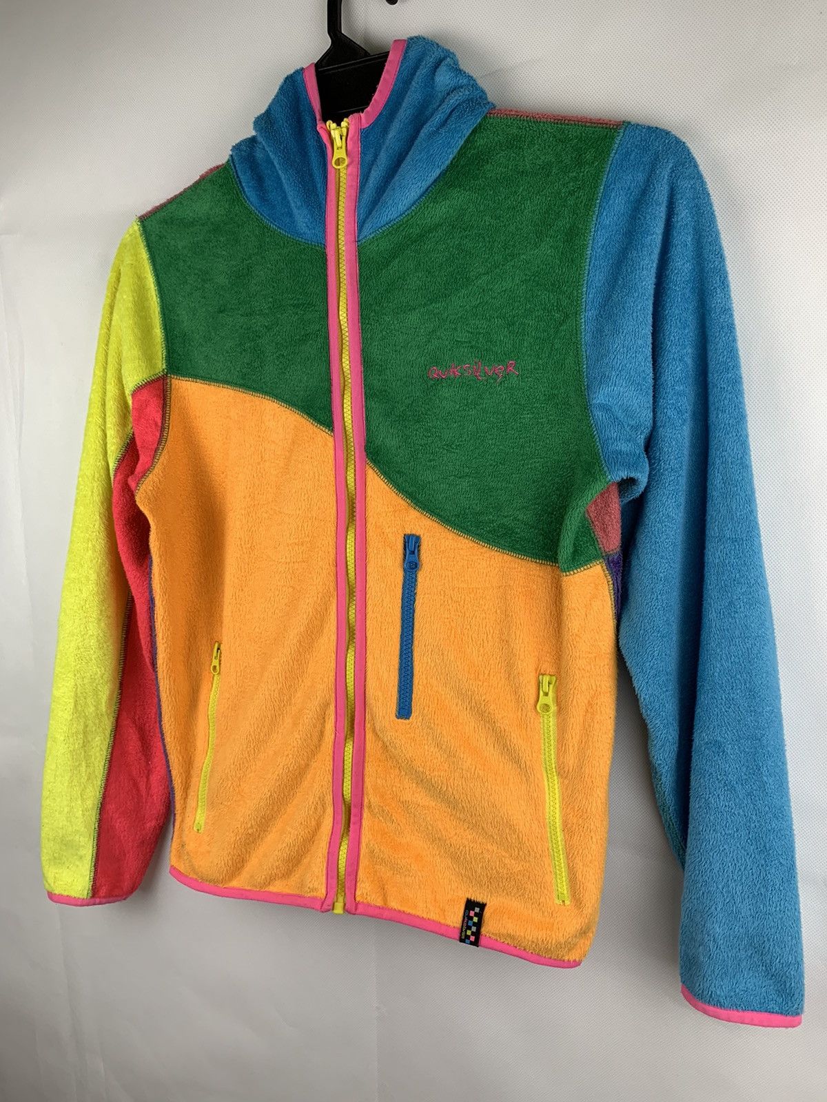 Quicksilver Multiple Colour Quicksilver Neon Adikt Fleece Hoodie Jacket Size US XS / EU 42 / 0 - 3 Thumbnail