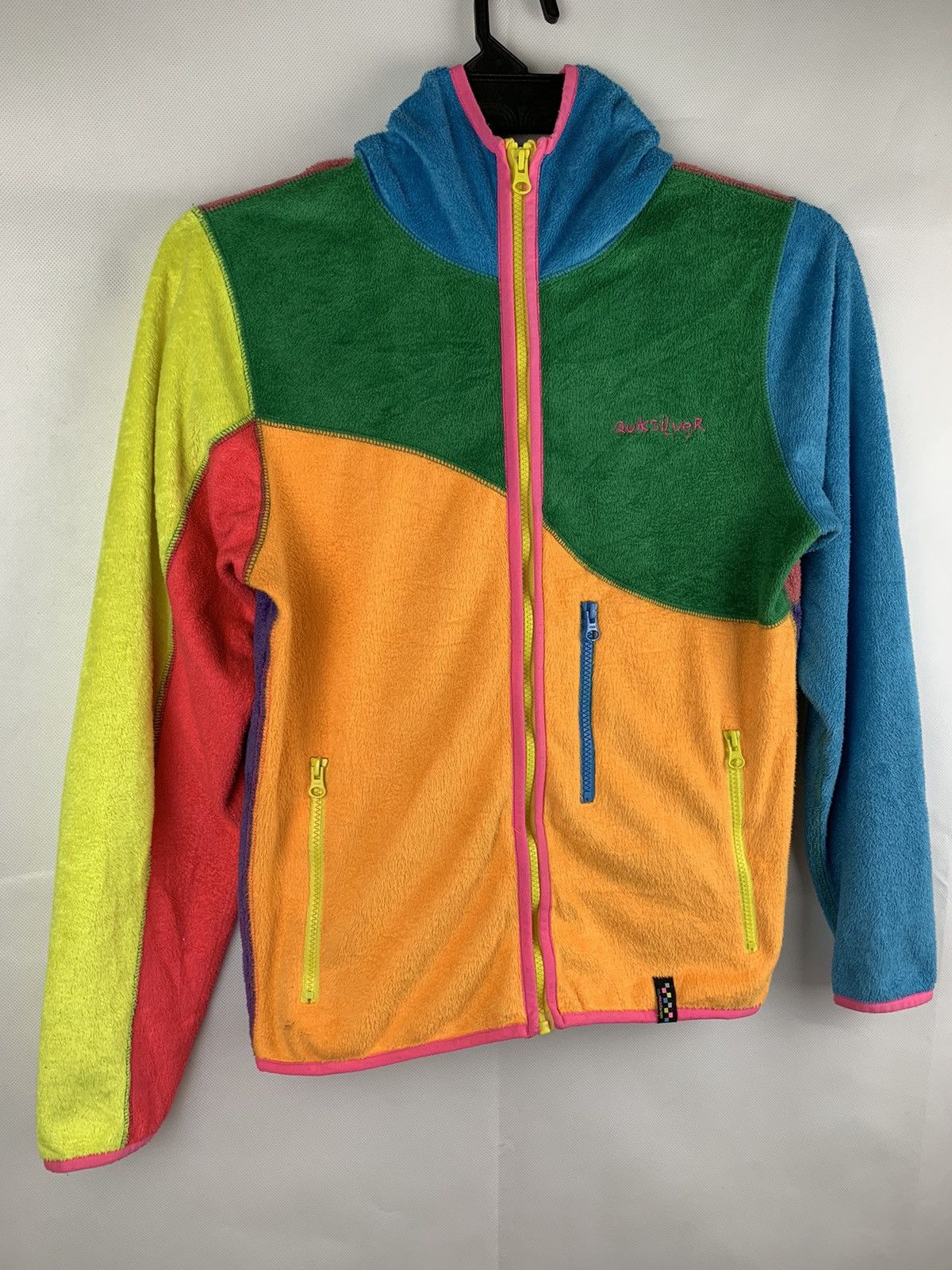 Quicksilver Multiple Colour Quicksilver Neon Adikt Fleece Hoodie Jacket Size US XS / EU 42 / 0 - 4 Thumbnail