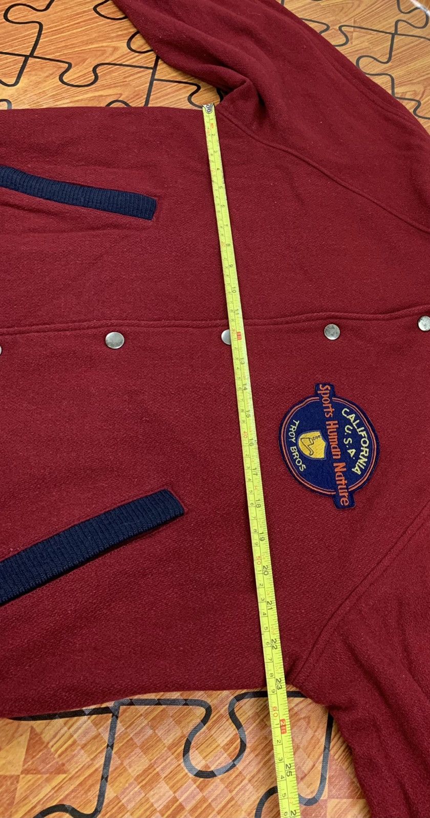Japanese Brand Troy Bros Varsity Jacket Sport Human Nature Cal.. USA Patch Size US L / EU 52-54 / 3 - 17 Thumbnail