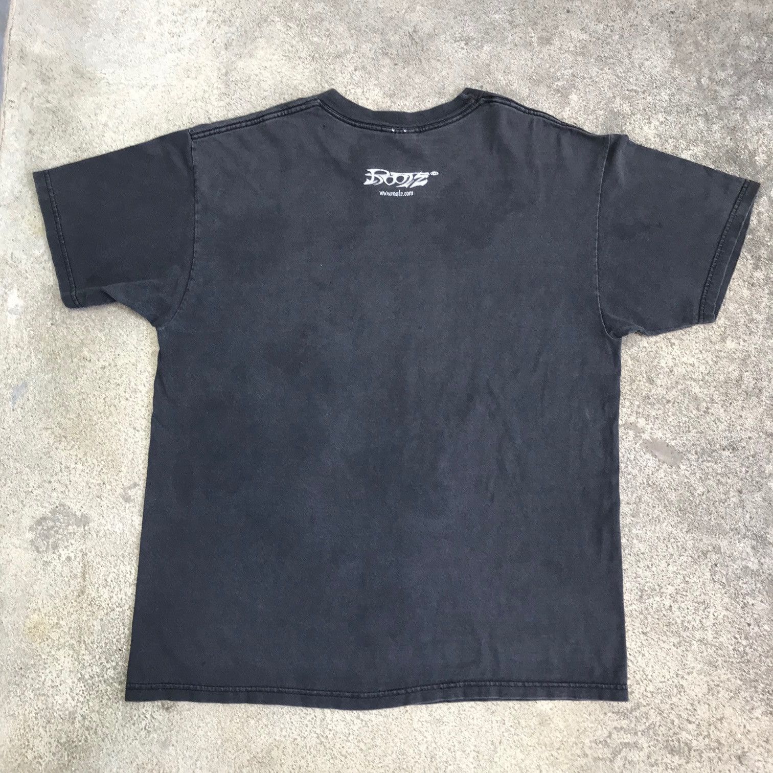 Band Tees Vintage 90s Bob Marley Reggae Lion Marihuana Rootz Tee Faded Size US L / EU 52-54 / 3 - 8 Thumbnail