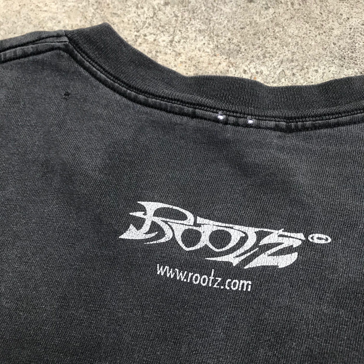 Band Tees Vintage 90s Bob Marley Reggae Lion Marihuana Rootz Tee Faded Size US L / EU 52-54 / 3 - 7 Thumbnail