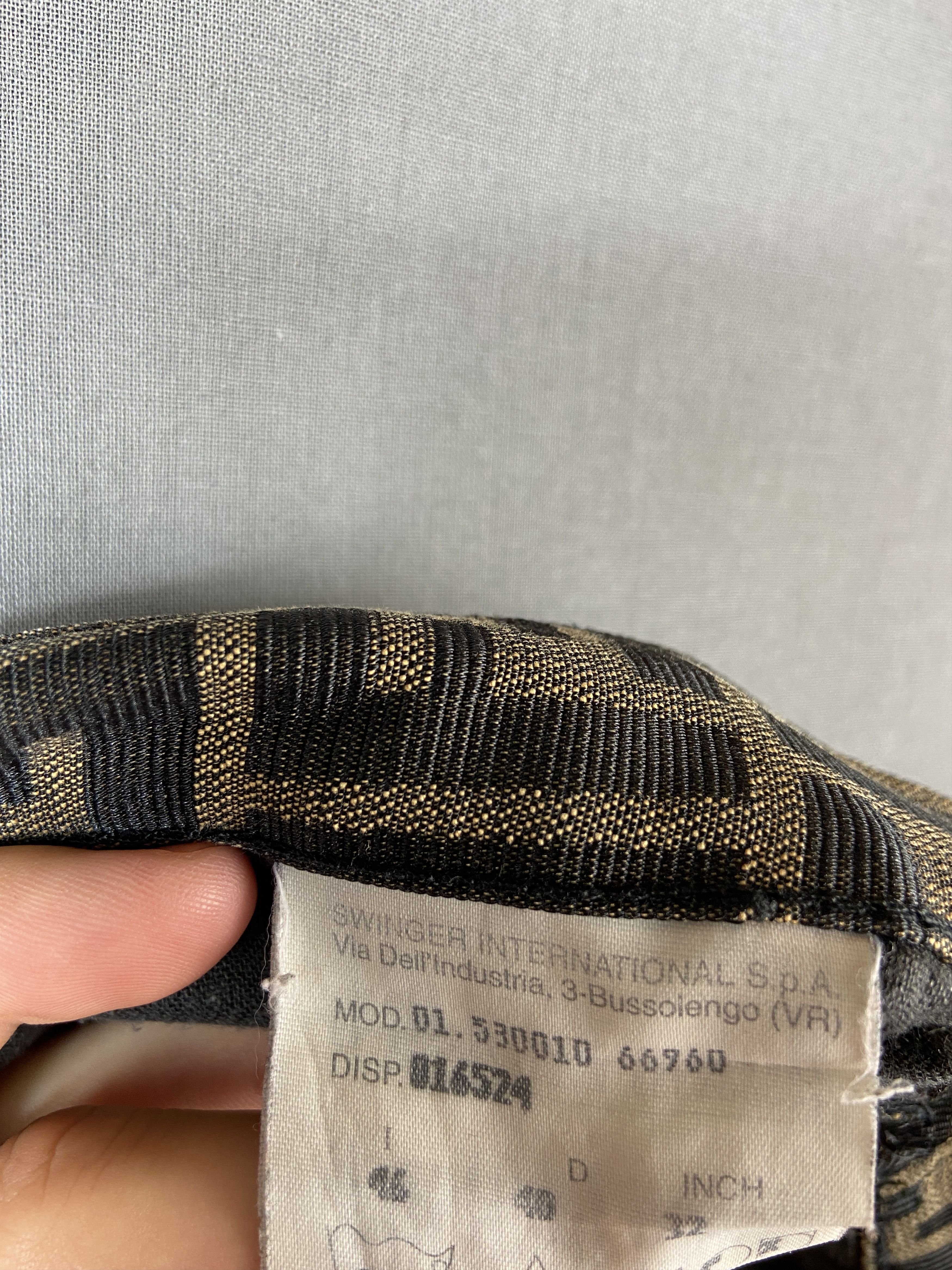 Fendi × Vintage Vintage Fendi Zucca Monogram Pants Size US 29 - 8 Thumbnail