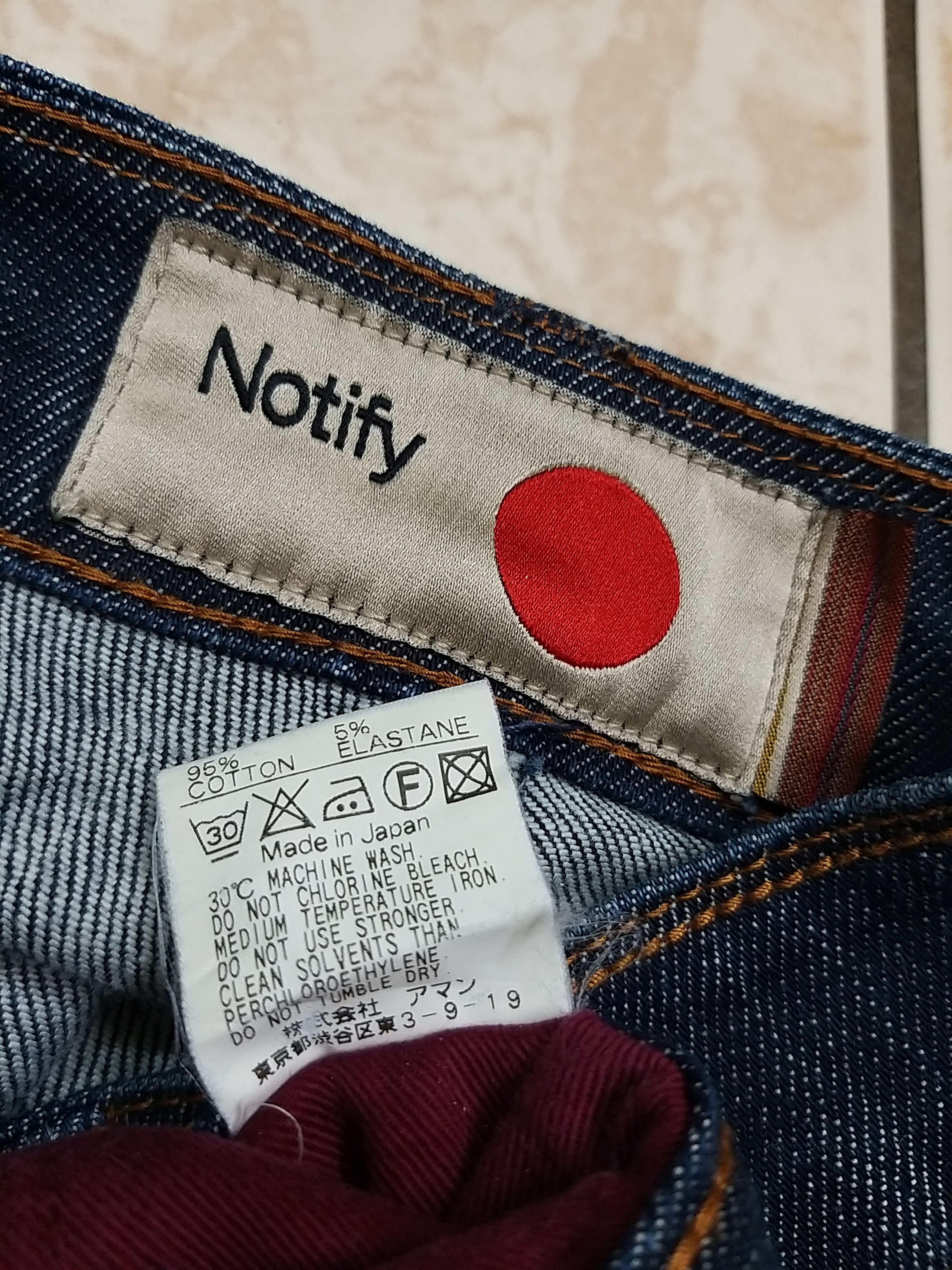 Japanese Brand JAPANESE DENIM NOTIFY"NFY" JEANS STRAIGHT CUT JEANS Size US 28 / EU 44 - 13 Thumbnail