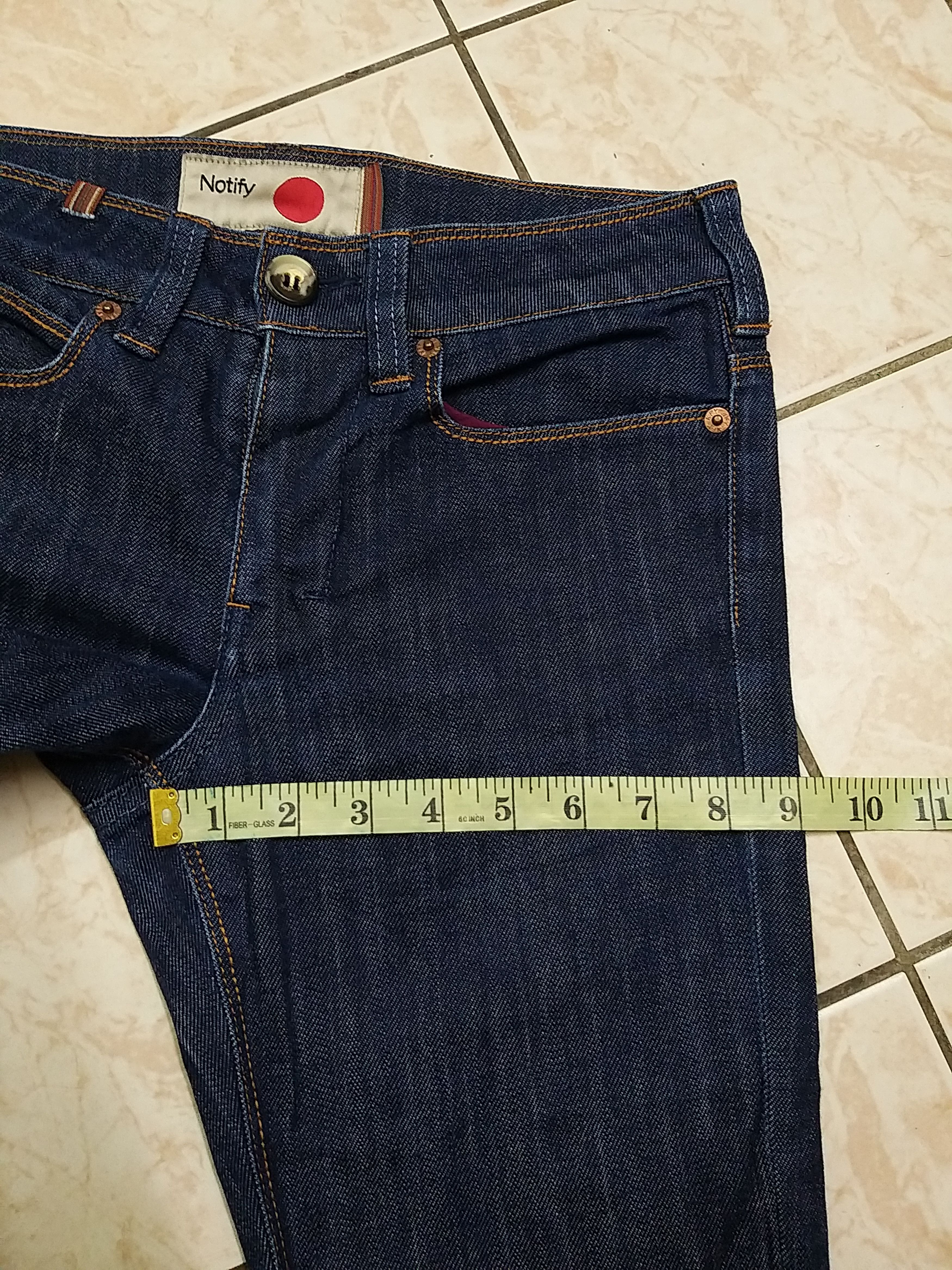 Japanese Brand JAPANESE DENIM NOTIFY"NFY" JEANS STRAIGHT CUT JEANS Size US 28 / EU 44 - 9 Thumbnail