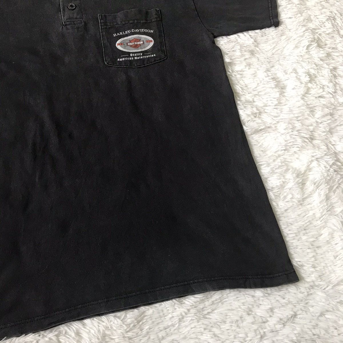 Harley Davidson Harley Davidson Tee Single Pocket Made in Usa Size US L / EU 52-54 / 3 - 10 Thumbnail