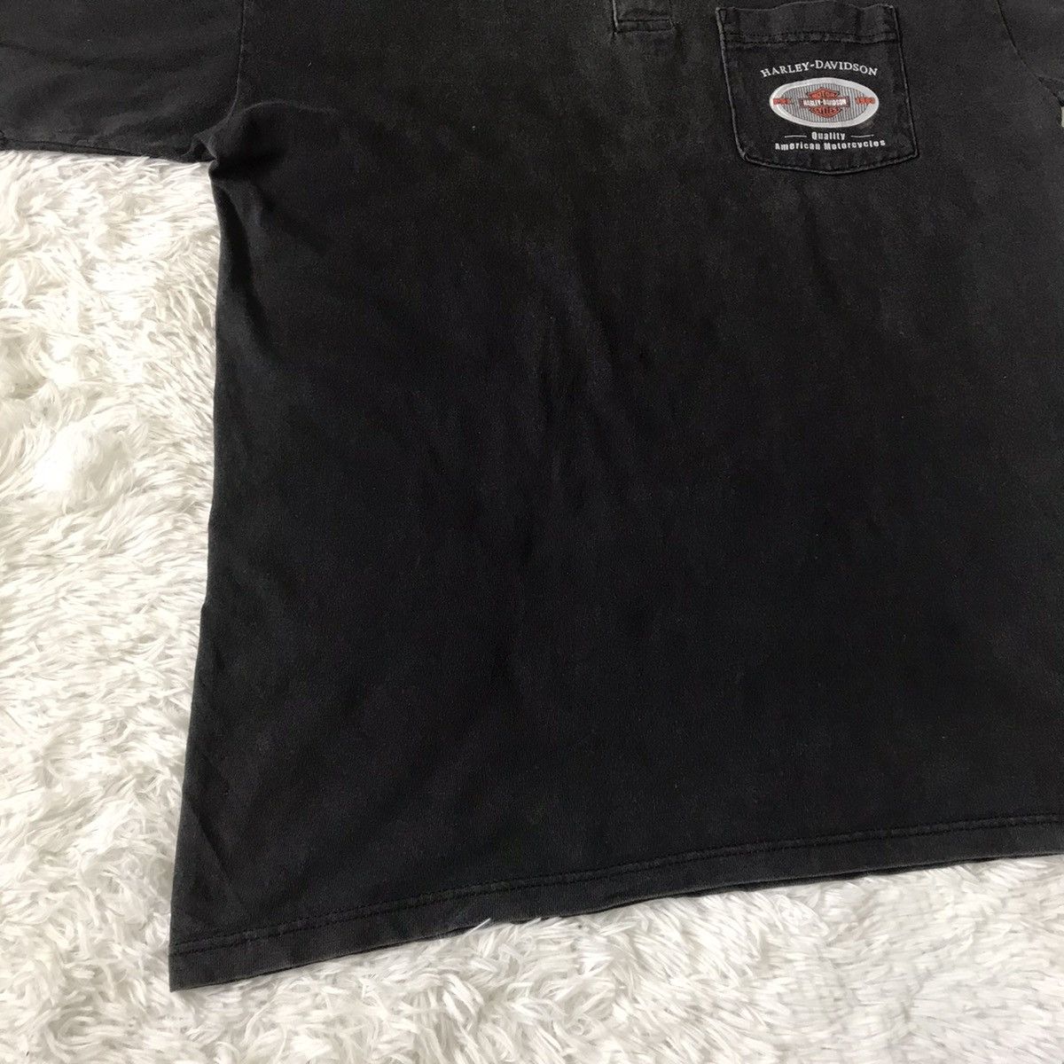 Harley Davidson Harley Davidson Tee Single Pocket Made in Usa Size US L / EU 52-54 / 3 - 11 Thumbnail