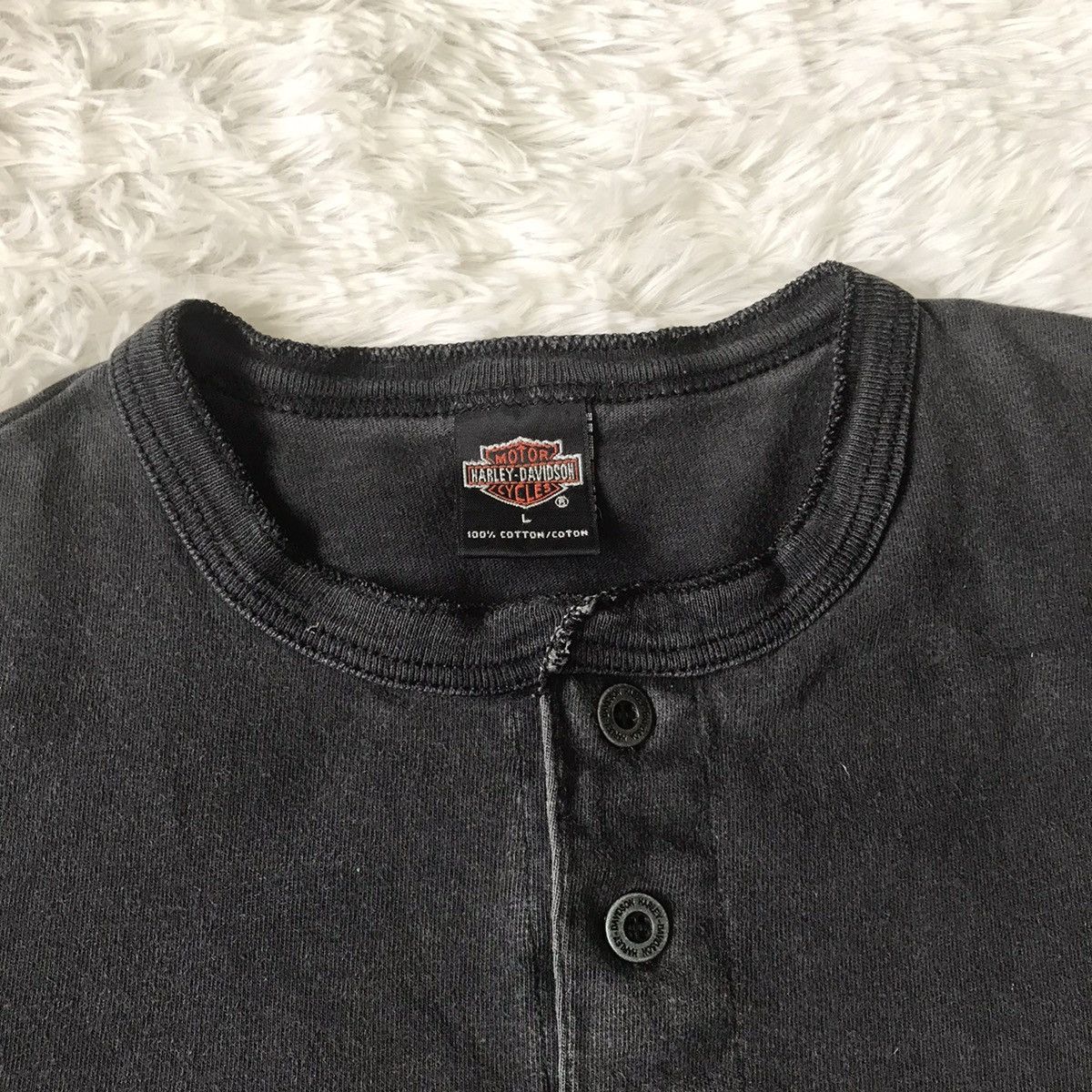 Harley Davidson Harley Davidson Tee Single Pocket Made in Usa Size US L / EU 52-54 / 3 - 13 Thumbnail