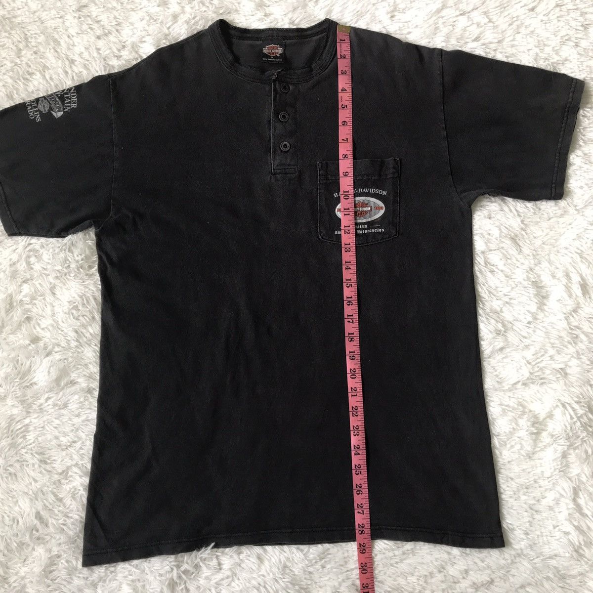 Harley Davidson Harley Davidson Tee Single Pocket Made in Usa Size US L / EU 52-54 / 3 - 22 Thumbnail
