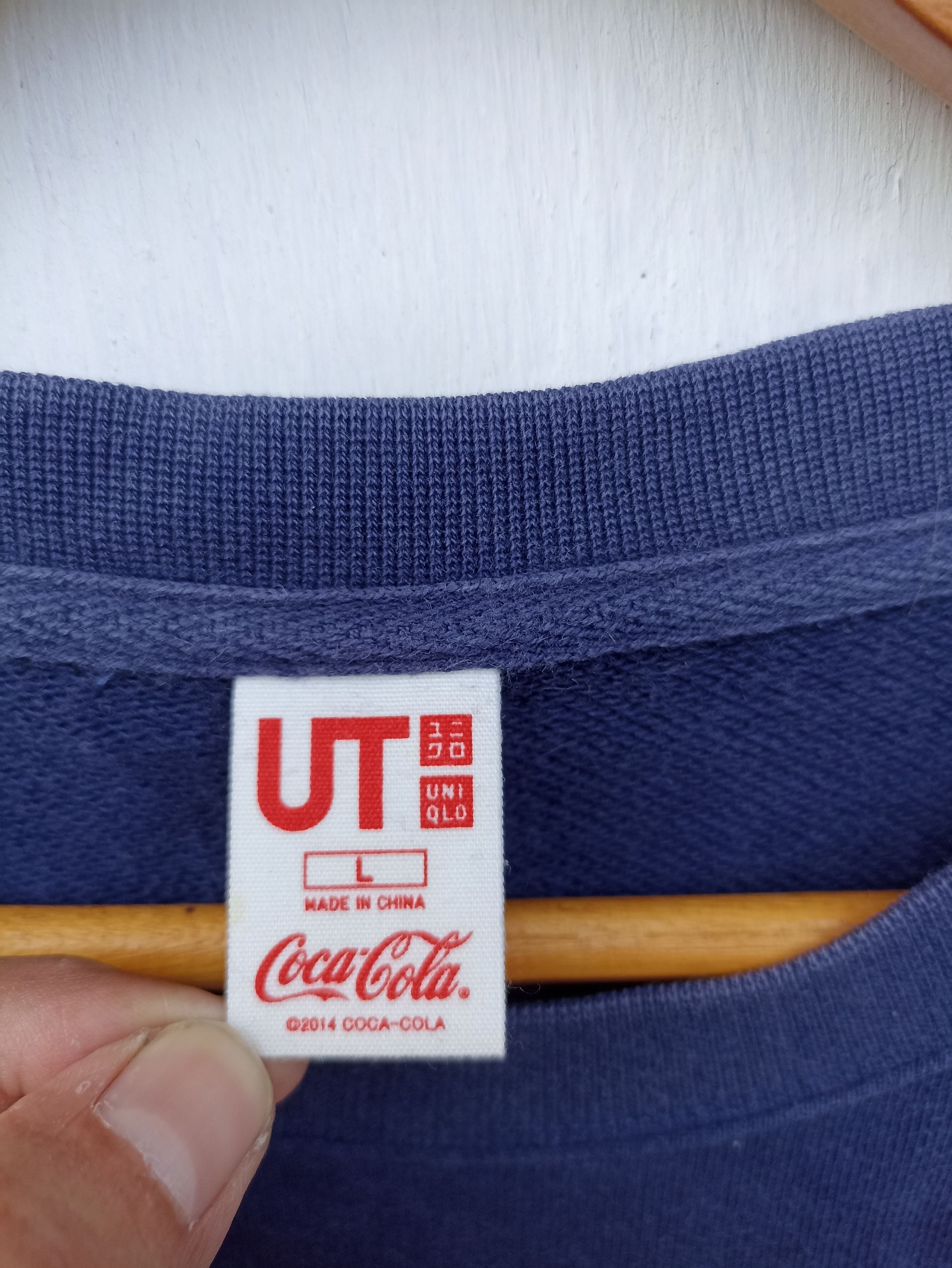 Coca Cola × Uniqlo Coca Cola sweatshirt Size US L / EU 52-54 / 3 - 4 Thumbnail