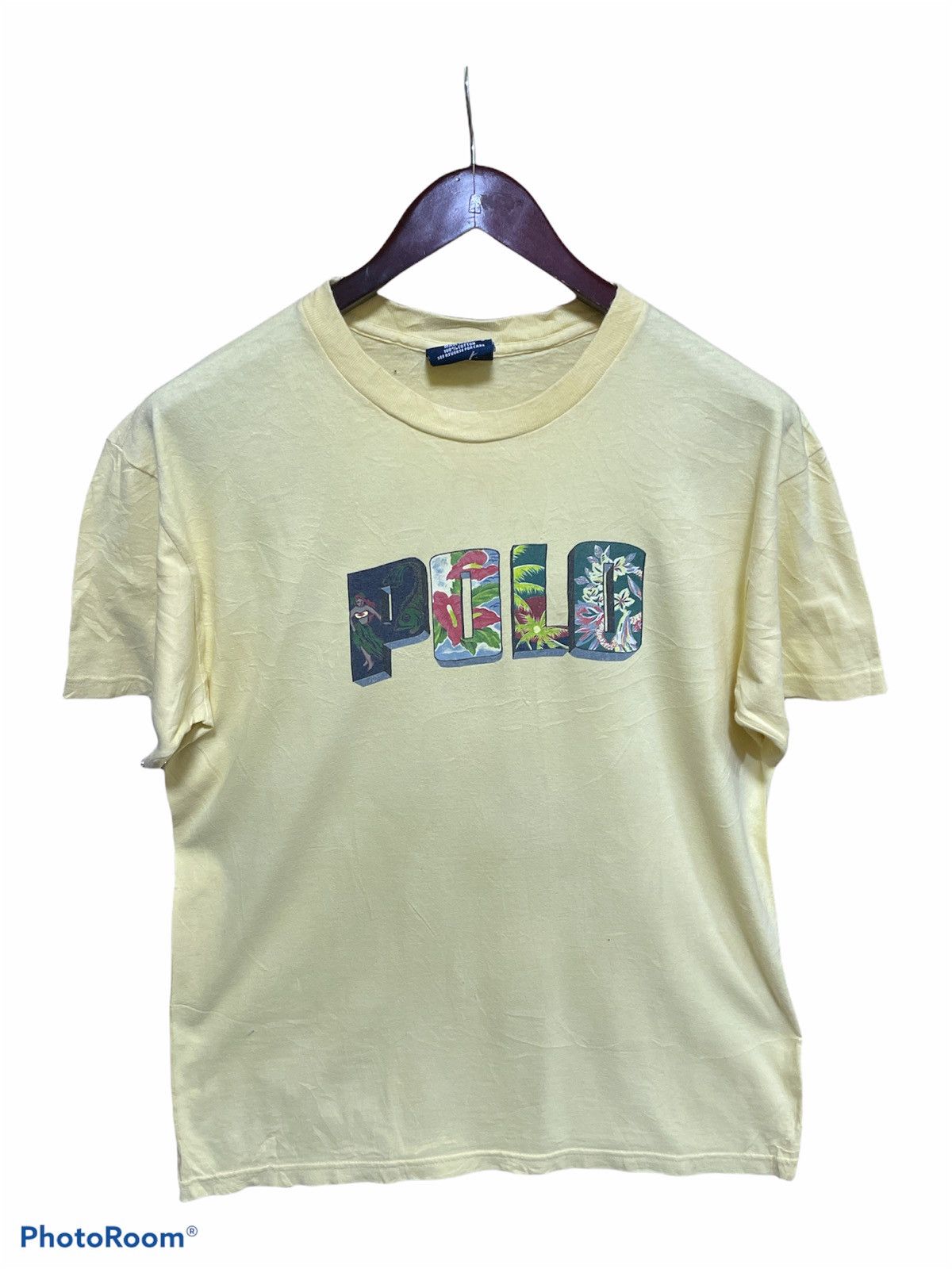 Japanese Brand × Polo Ralph Lauren × Vintage Vintage polo sport spellout tee Size US M / EU 48-50 / 2 - 1 Thumbnail