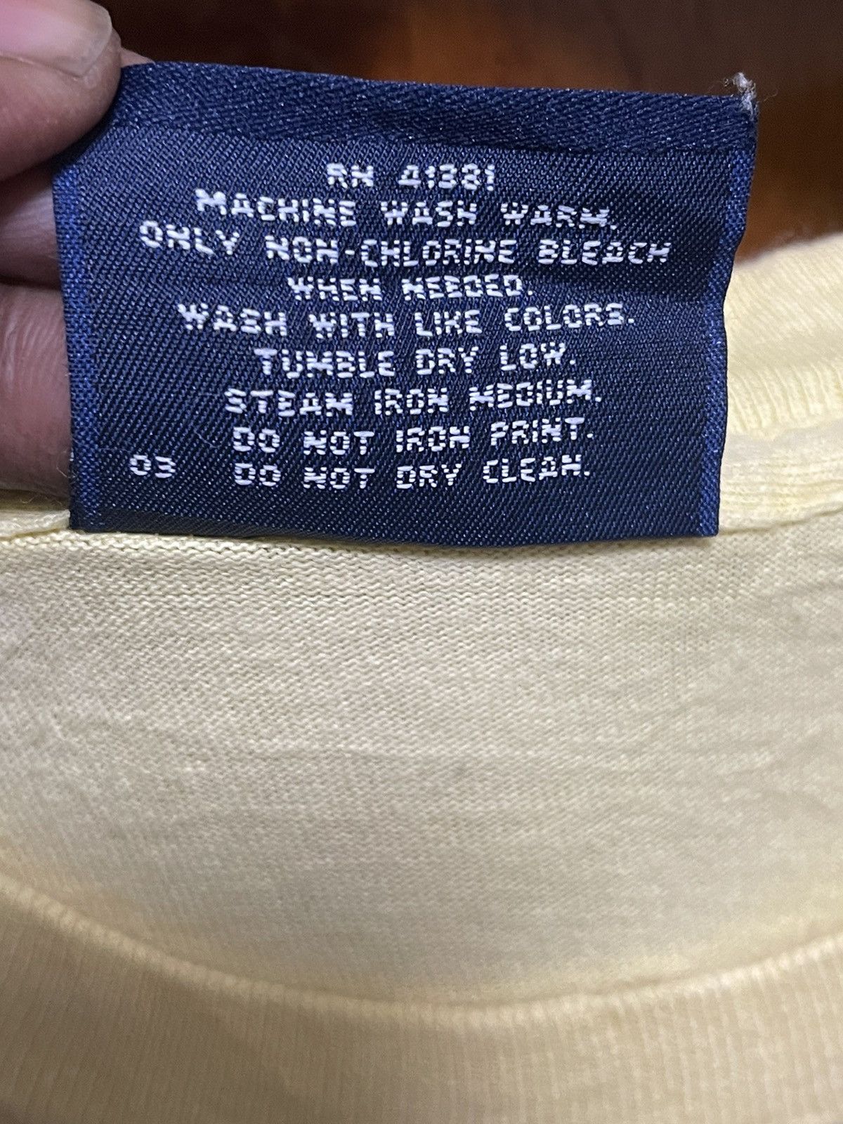 Japanese Brand × Polo Ralph Lauren × Vintage Vintage polo sport spellout tee Size US M / EU 48-50 / 2 - 4 Thumbnail