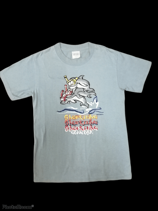 Vintage Vintage 90s Guam Usa Snorkeling Big Shark Logo | Grailed