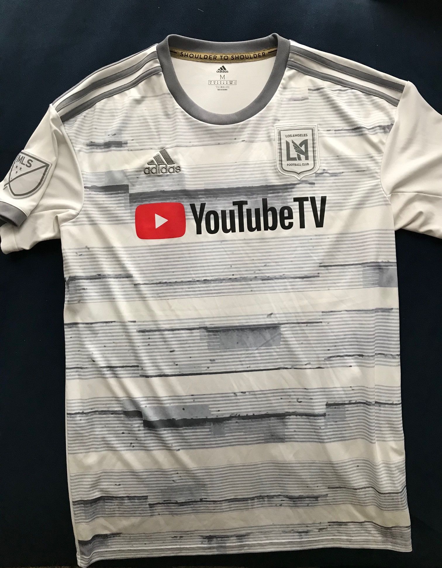 Adidas Adidas LA FC Men's Soccer Jersey MLS YouTube TV Size US M / EU 48-50 / 2 - 2 Thumbnail