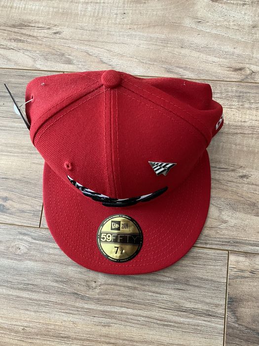 Paper Planes Logo JAY Z Roc Nation New Era 59FIFTY Red Fitted Cap Hat 7