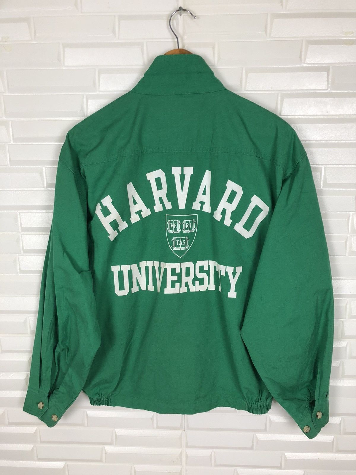 Vintage HARVARD UNIVERSITY FULL ZIPPER LIGHT JACKET Size US M / EU 48-50 / 2 - 6 Thumbnail