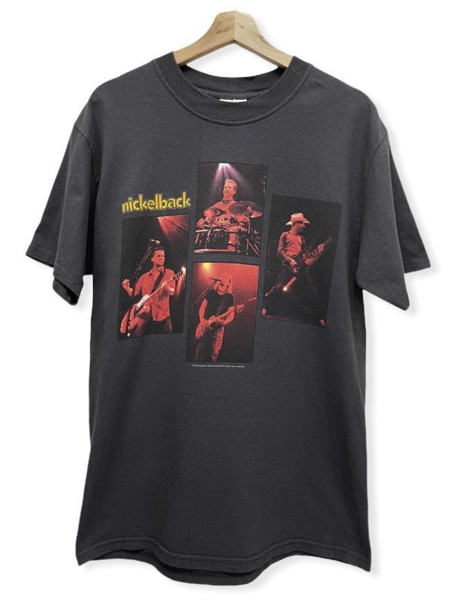 Band Tees NICKELBACK Tour Vintage y2k In Amazing Condition T-Shirt Size US M / EU 48-50 / 2 - 3 Thumbnail