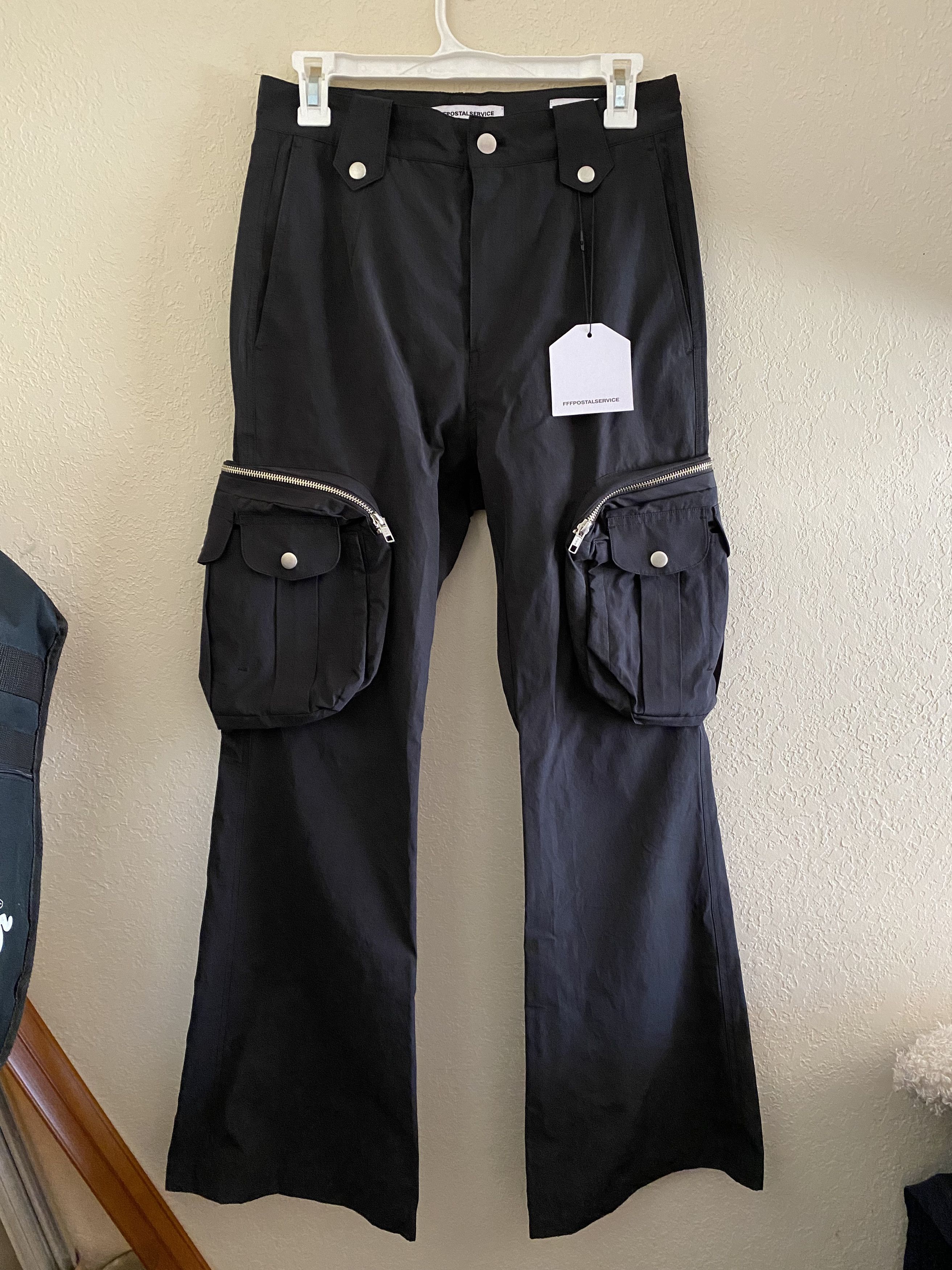 Japanese Brand FFFPOSTALSERVICE Flare Cargo Pants V1 | Grailed