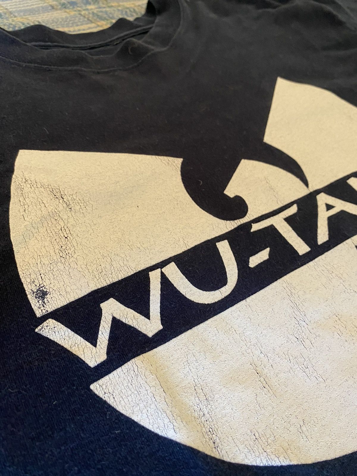 Wu-Tang Clan 90s Vintage Wu Tang Wuwear Navy T Shirt Size US L / EU 52-54 / 3 - 3 Thumbnail