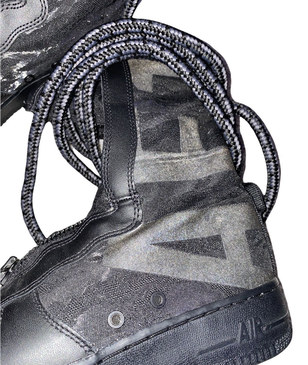 Nike Nike SF Air Force 1 High Black Size US 8 / EU 41 - 3 Thumbnail