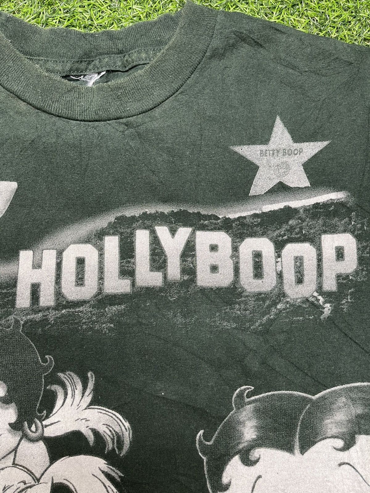 Cartoon Network × Vintage VINTAGE BETTY BOOP HOLYWOOD 1998 ALL OVER PRINT MOVIE TEES Size US L / EU 52-54 / 3 - 14 Thumbnail