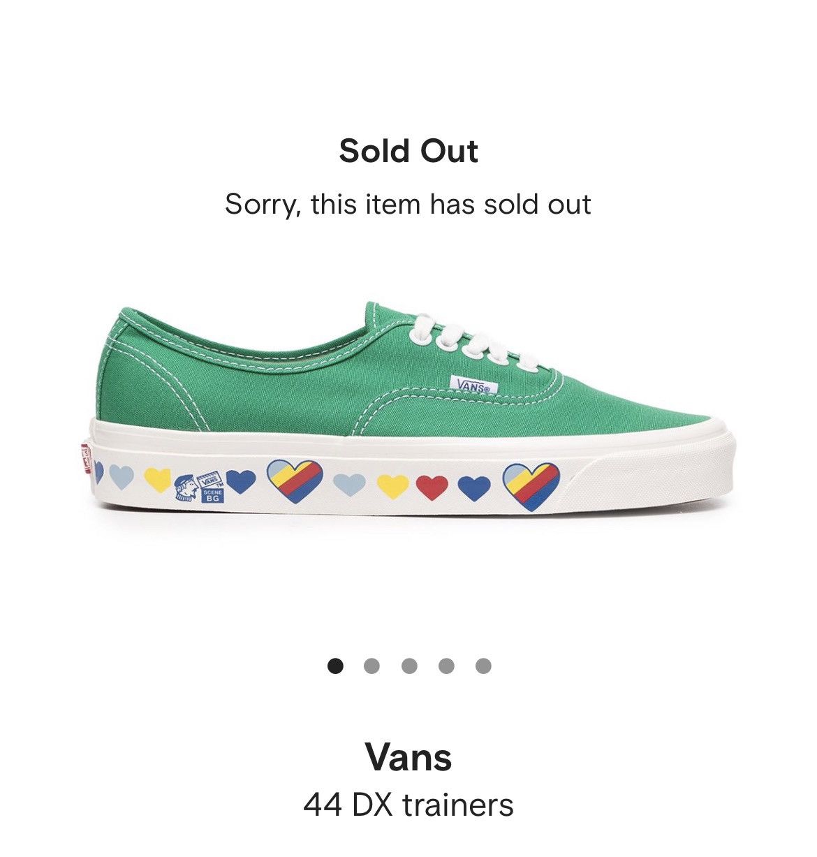 Vans VANS 44 DX Scene BG 'Spread Love' Lo Top Trainer US Men's 12 Size US 12 / EU 45 - 5 Thumbnail