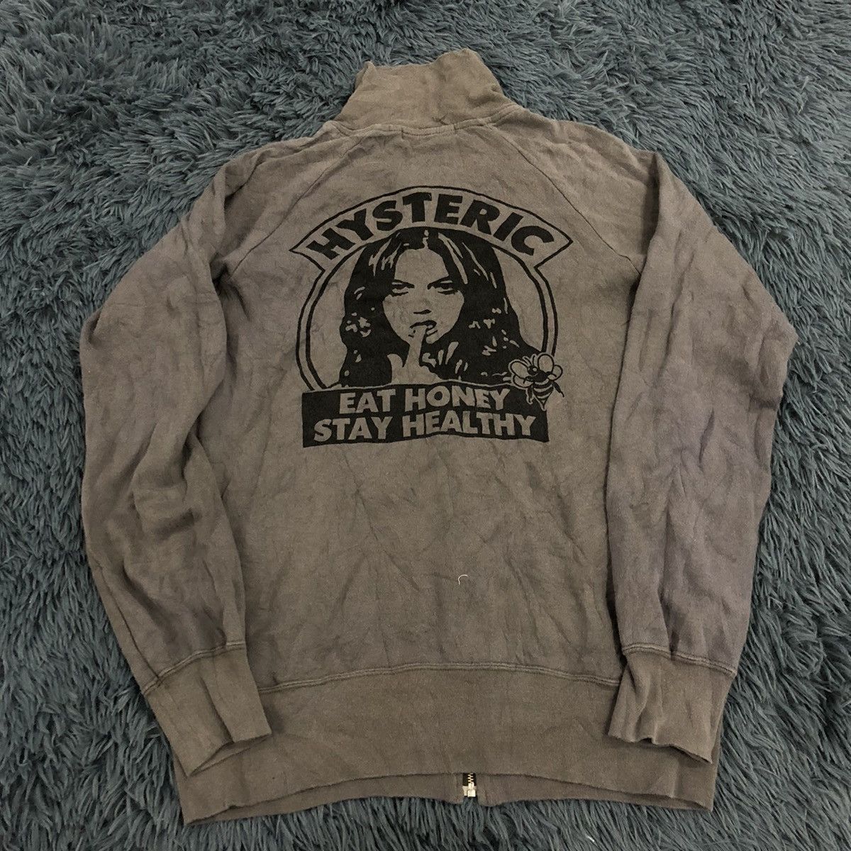Hysteric Glamour Hysteric Glamour Eat Honey Stay Healthy zipper sweater Size US XS / EU 42 / 0 - 7 Thumbnail