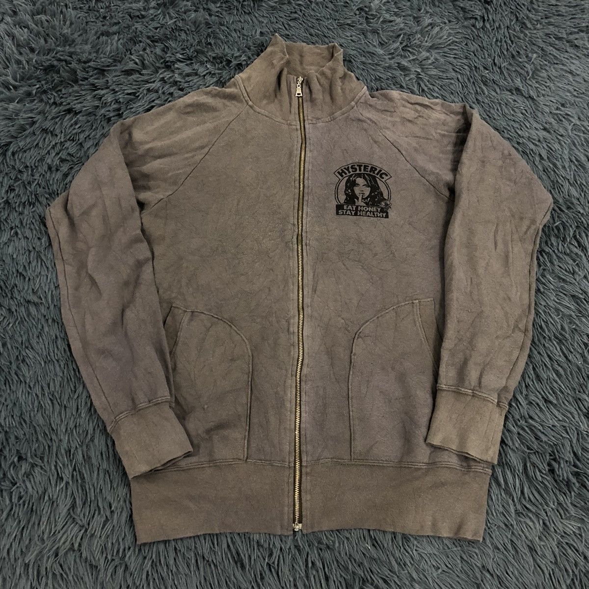 Hysteric Glamour Hysteric Glamour Eat Honey Stay Healthy zipper sweater Size US XS / EU 42 / 0 - 1 Thumbnail