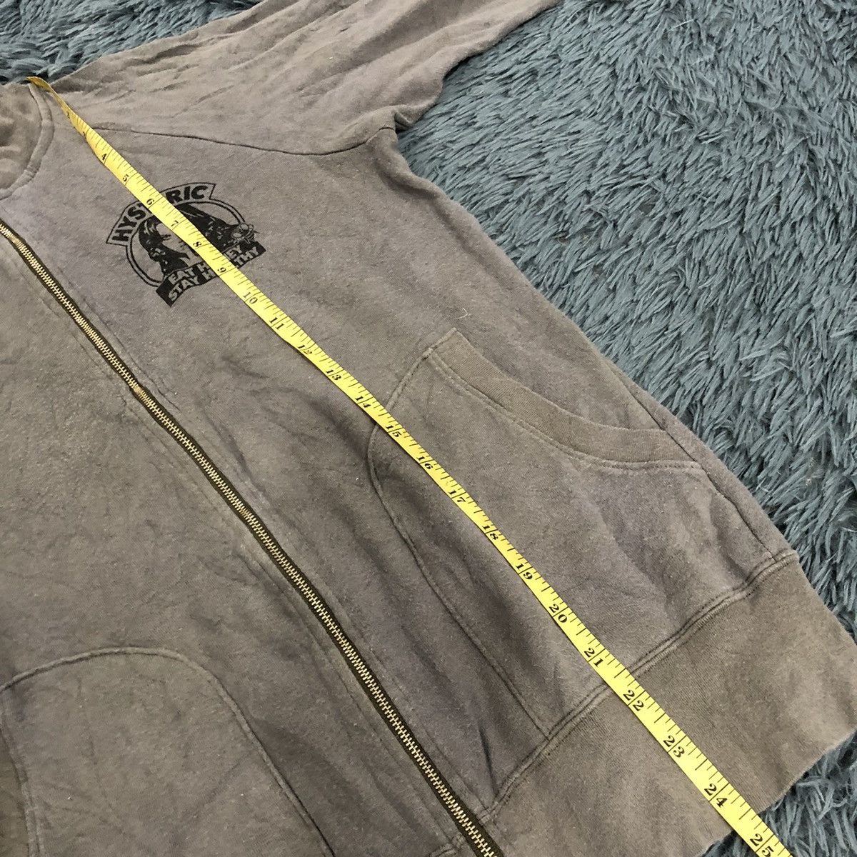Hysteric Glamour Hysteric Glamour Eat Honey Stay Healthy zipper sweater Size US XS / EU 42 / 0 - 9 Thumbnail