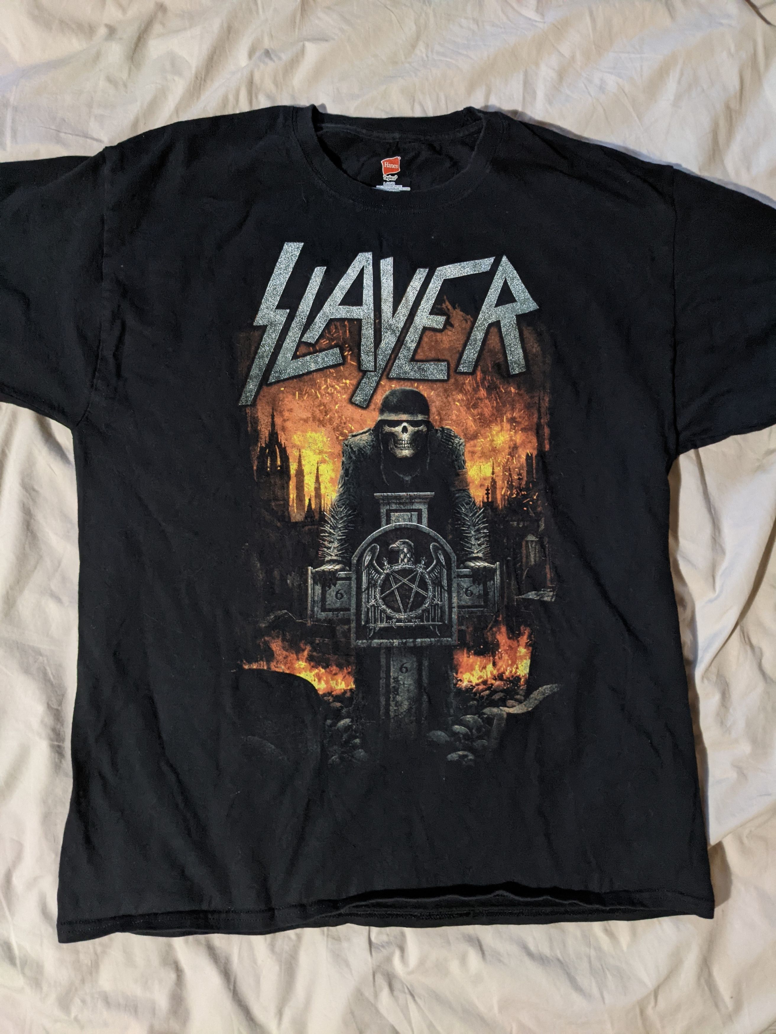 Slayer final tour shirt deals