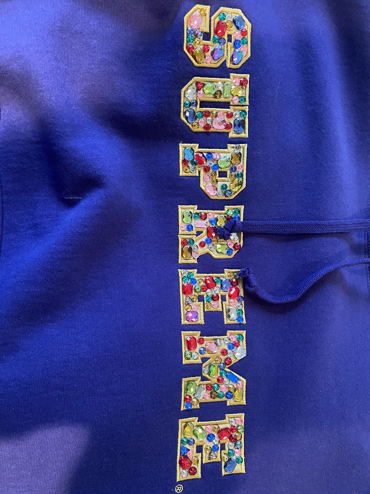 Supreme Supreme Jewels Hooded Sweatshirt (FW20) Dark Royal Size US M / EU 48-50 / 2 - 6 Thumbnail