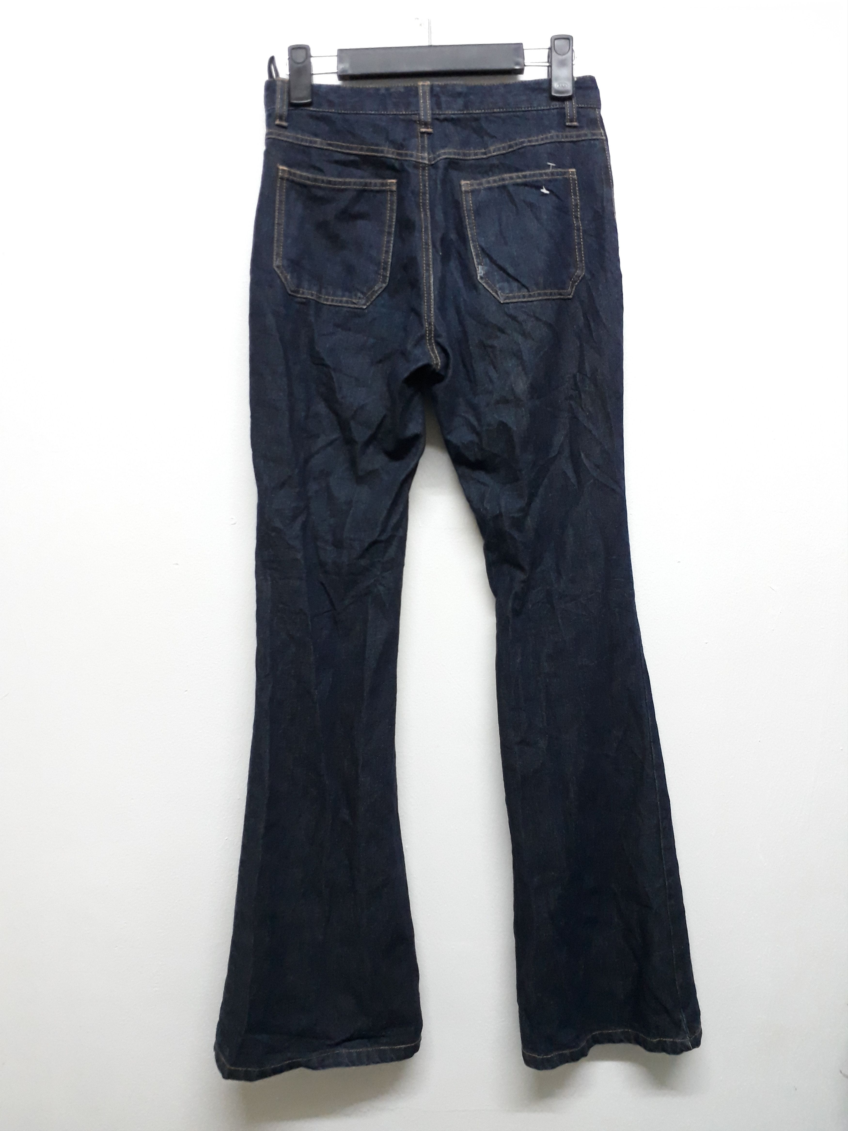 Japanese Brand × Journal Standard 💥JOUER AUX ECHECS Flying Button Bootcut Denim Size US 27 - 4 Thumbnail