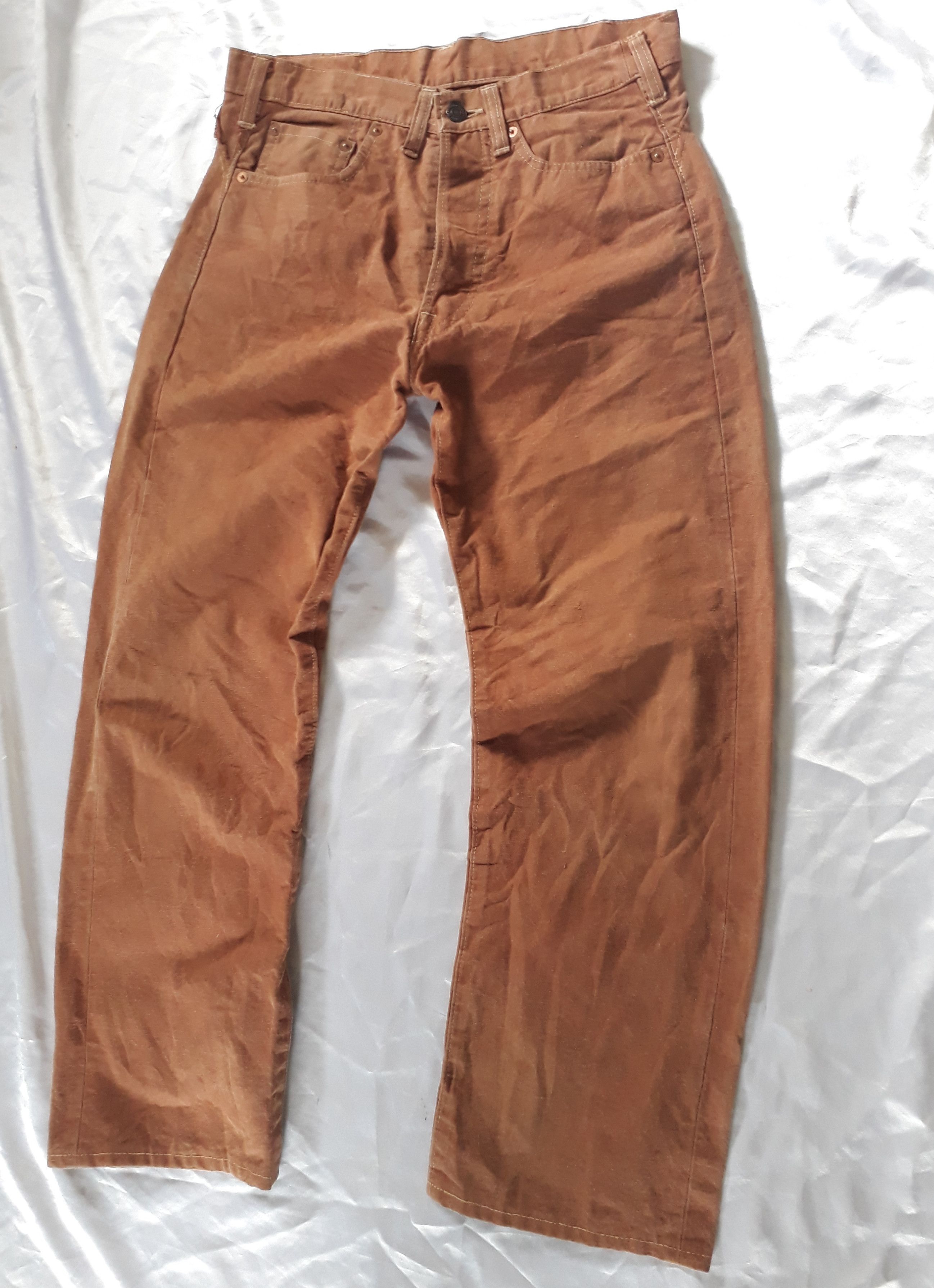 Denime 💥DENIME ORIZONTI Selvedge Japanese BRAND Chocolate Pant Size US 30 / EU 46 - 6 Thumbnail