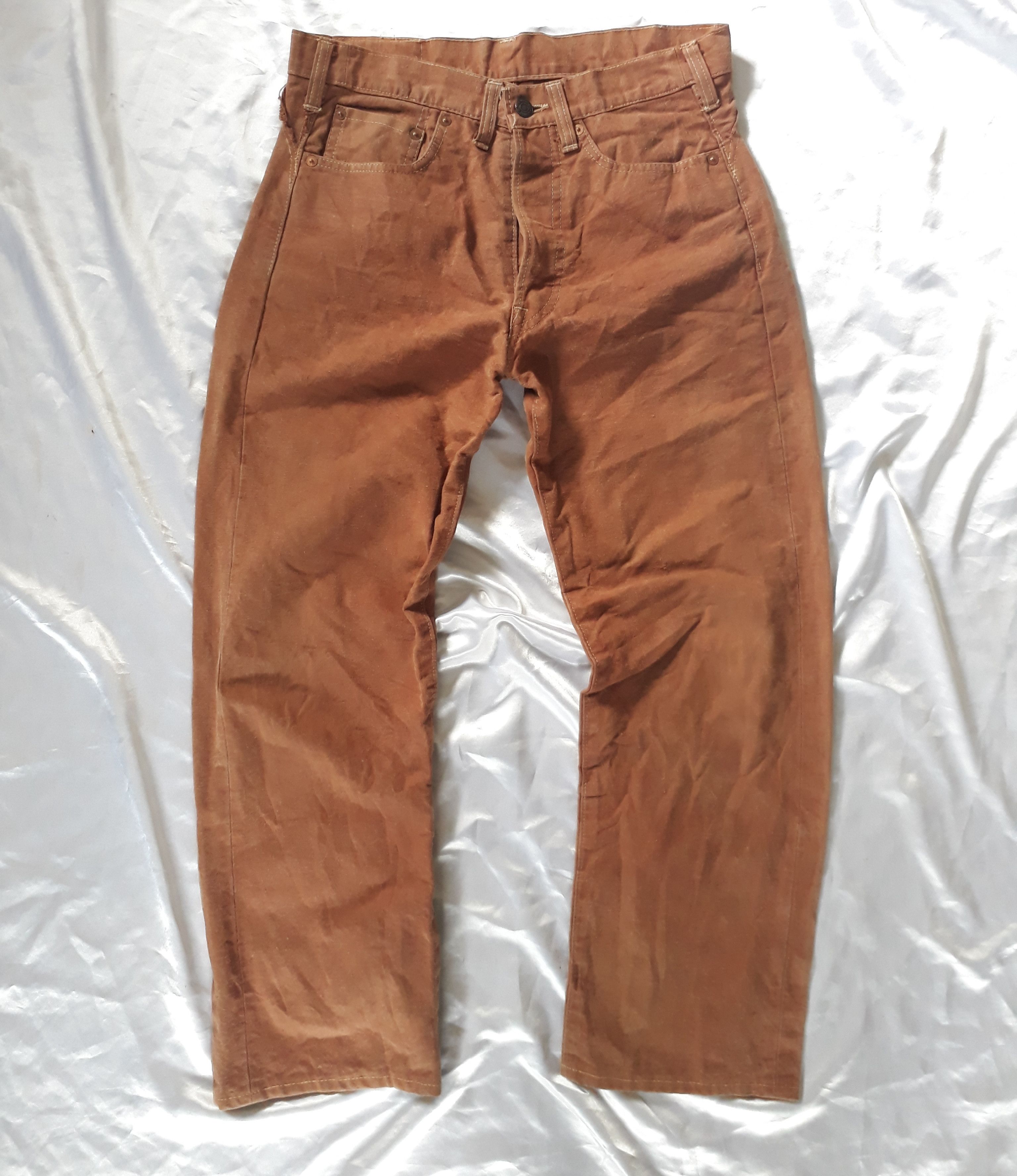 Denime 💥DENIME ORIZONTI Selvedge Japanese BRAND Chocolate Pant Size US 30 / EU 46 - 1 Thumbnail