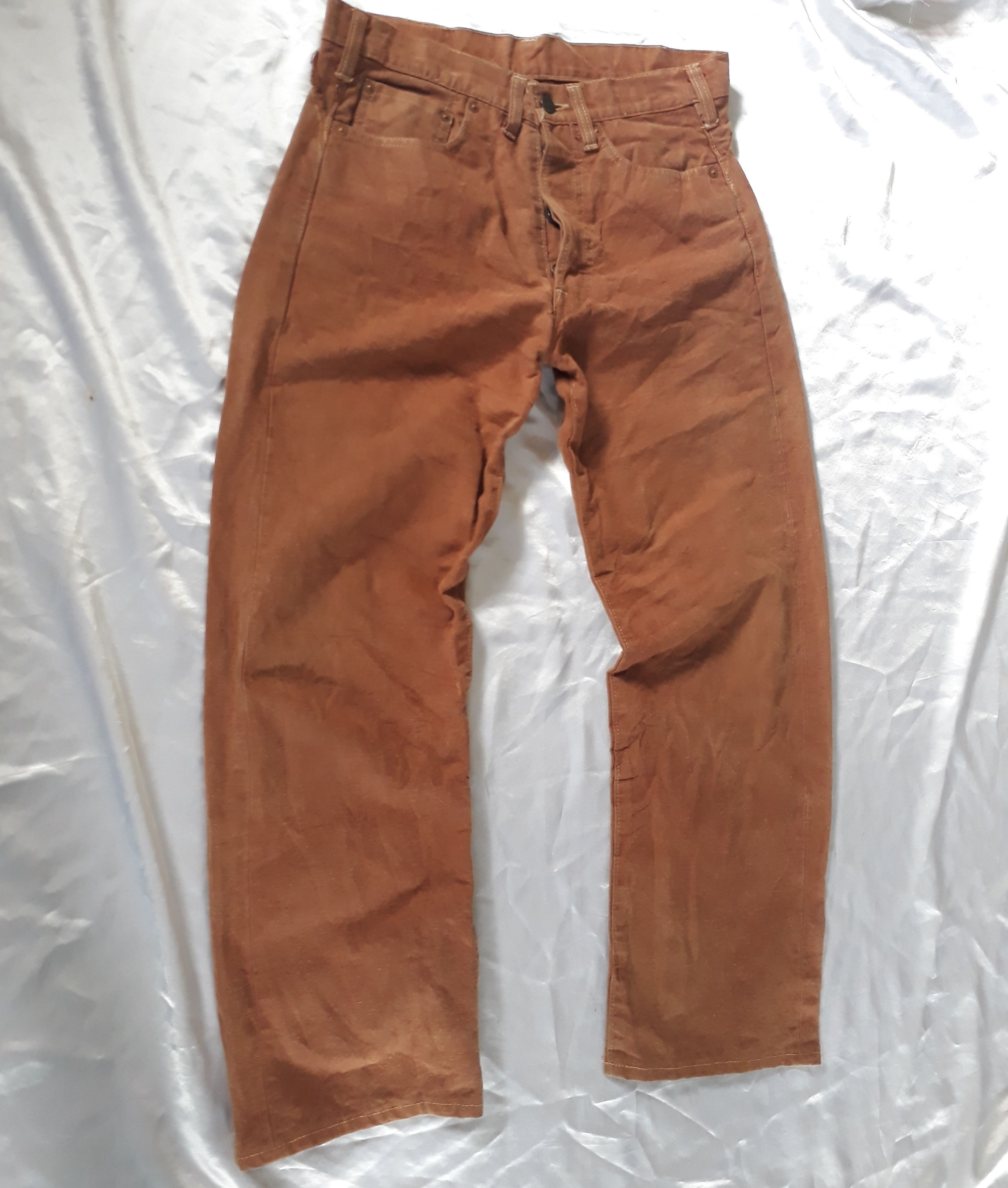 Denime 💥DENIME ORIZONTI Selvedge Japanese BRAND Chocolate Pant Size US 30 / EU 46 - 2 Thumbnail