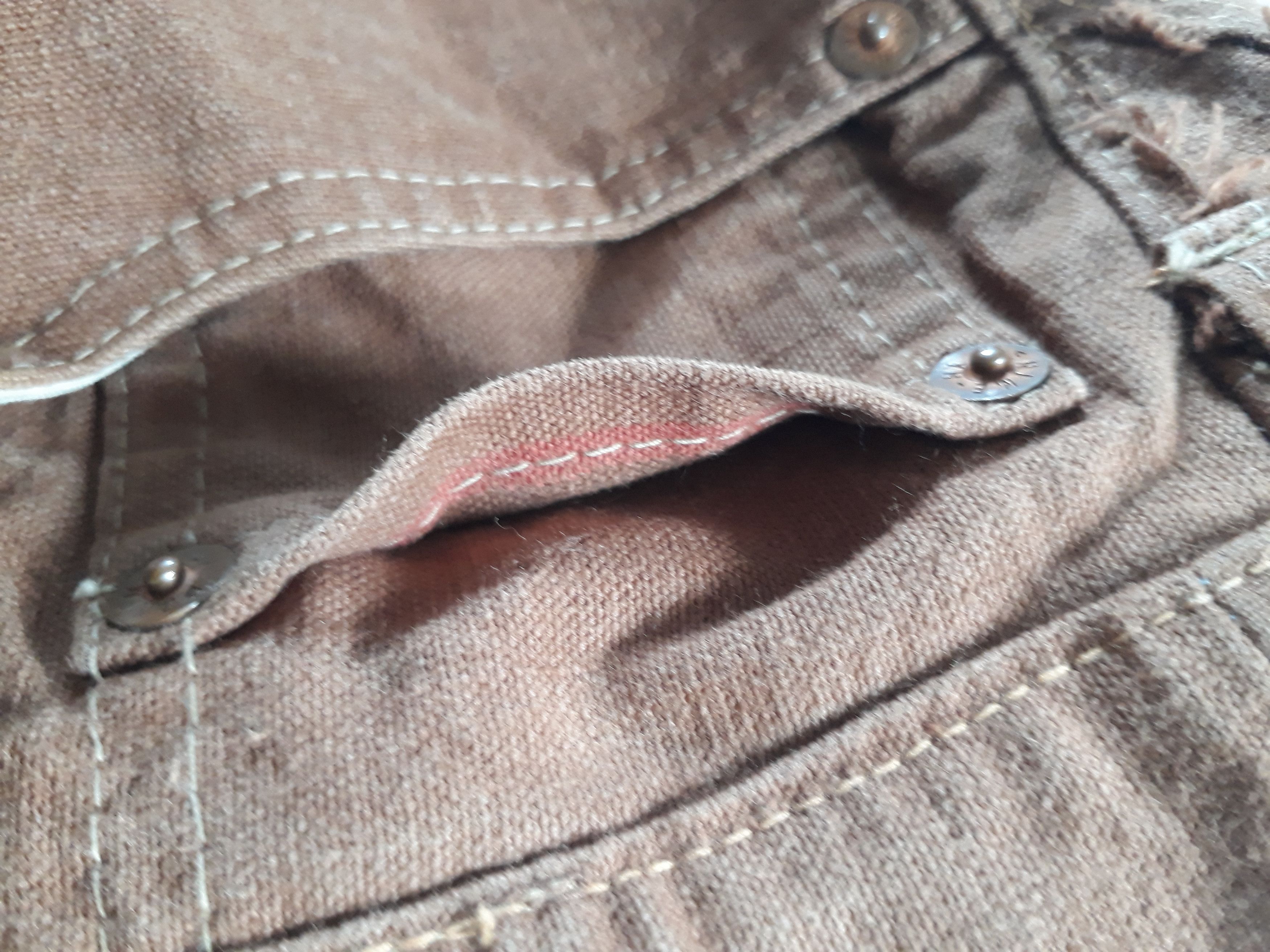 Denime 💥DENIME ORIZONTI Selvedge Japanese BRAND Chocolate Pant Size US 30 / EU 46 - 8 Thumbnail